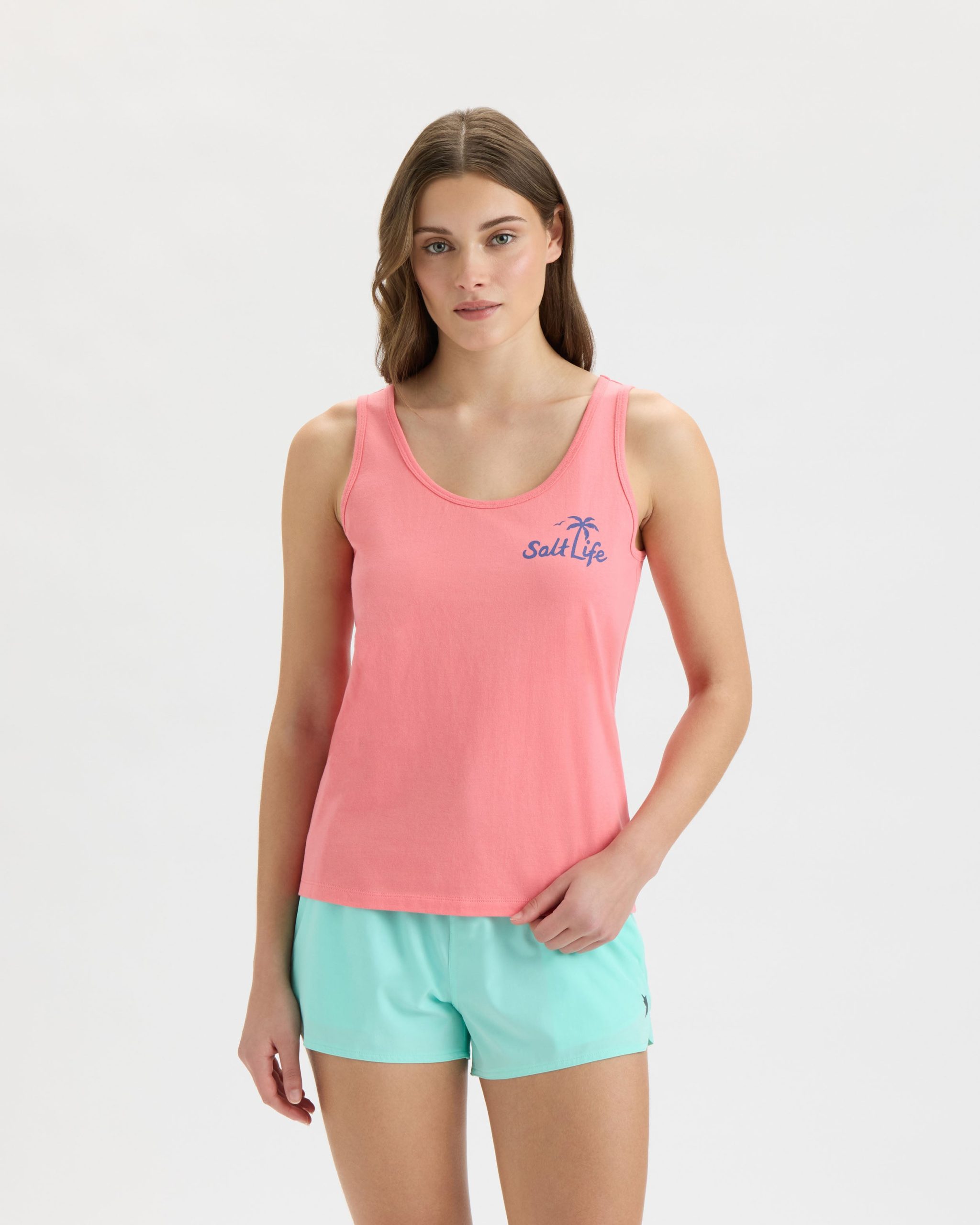 Women's Salty Waves 30's Tank - Image 2