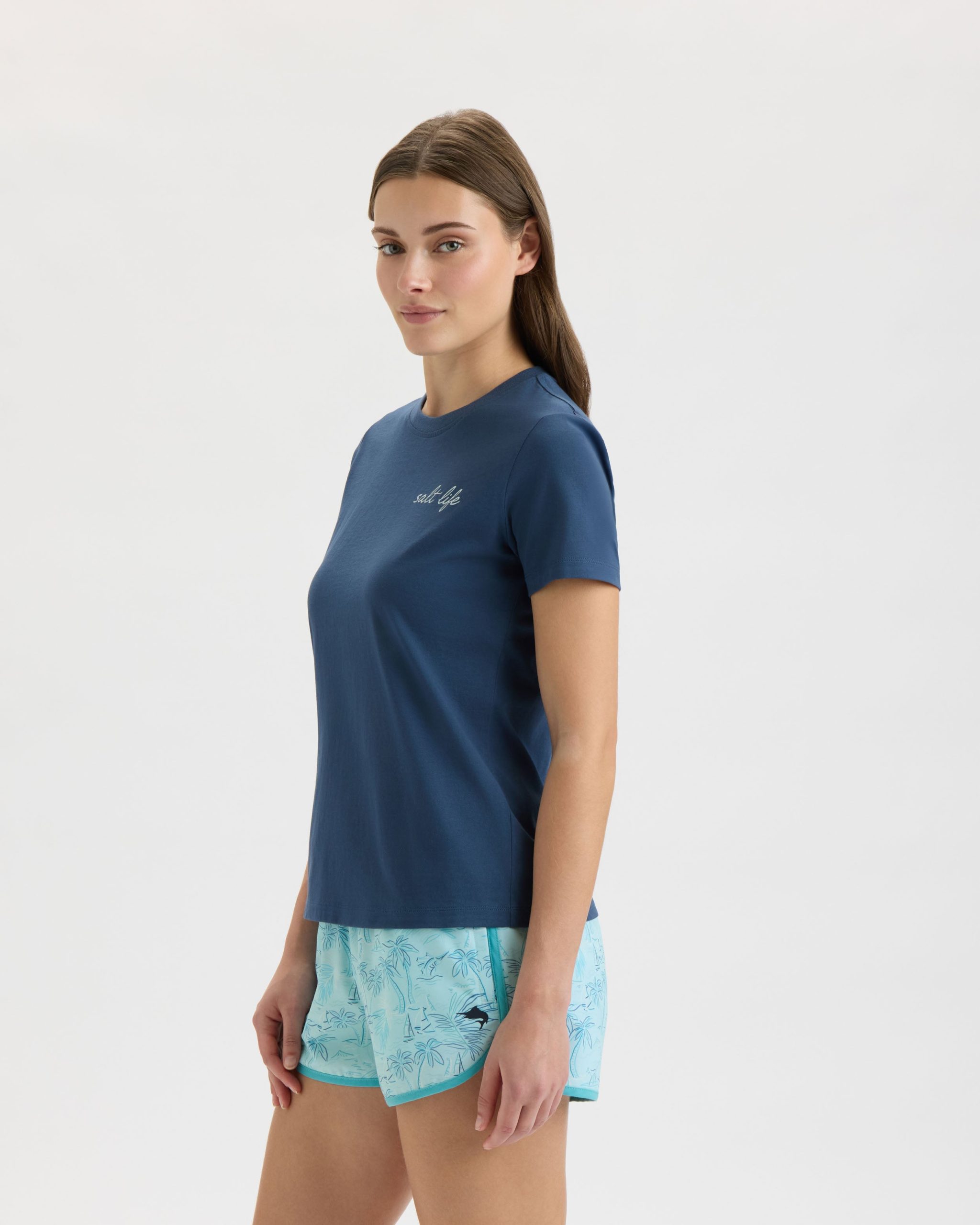 Women's Shells & Stripes 30's Tee - Image 6