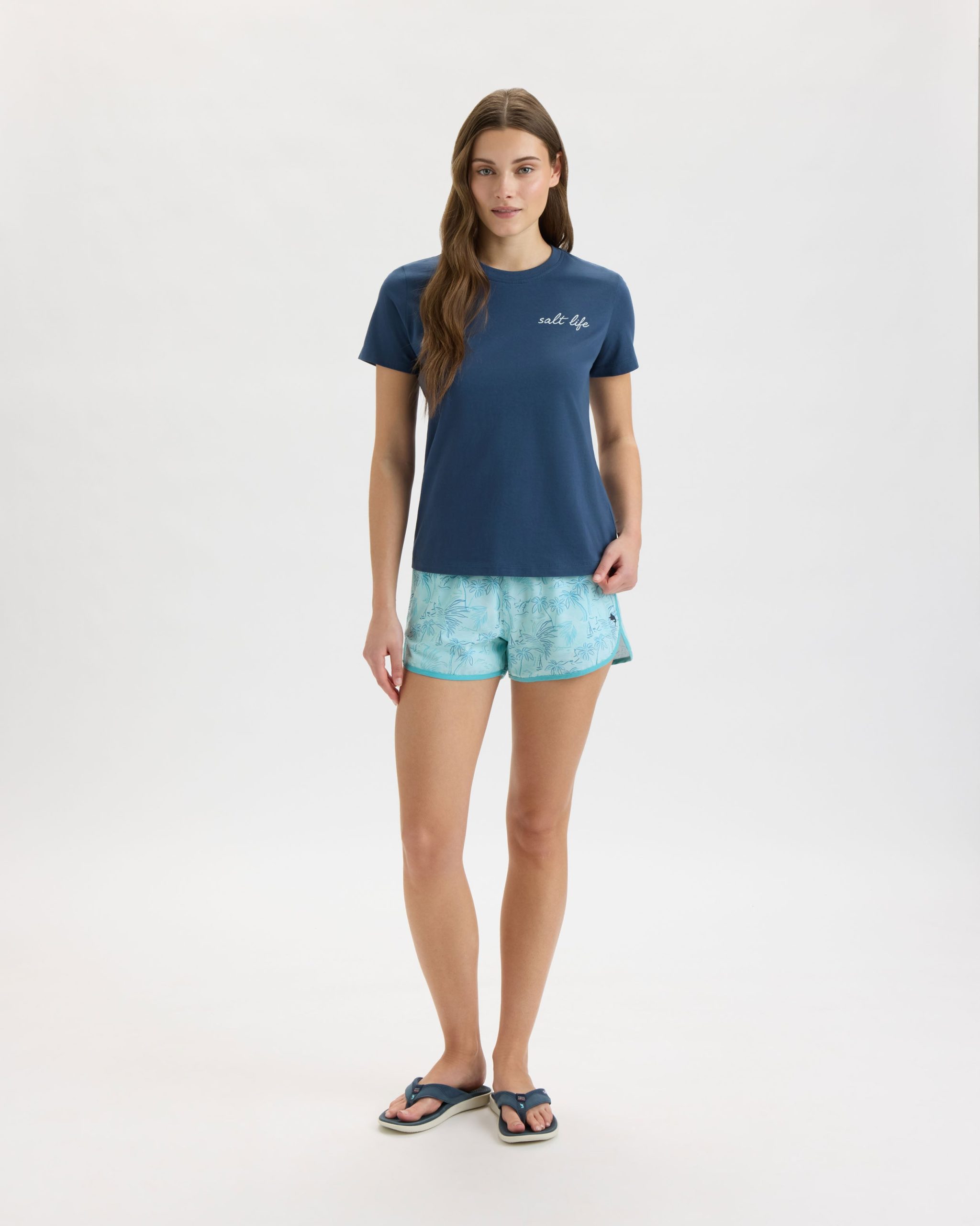 Women's Shells & Stripes 30's Tee - Image 5