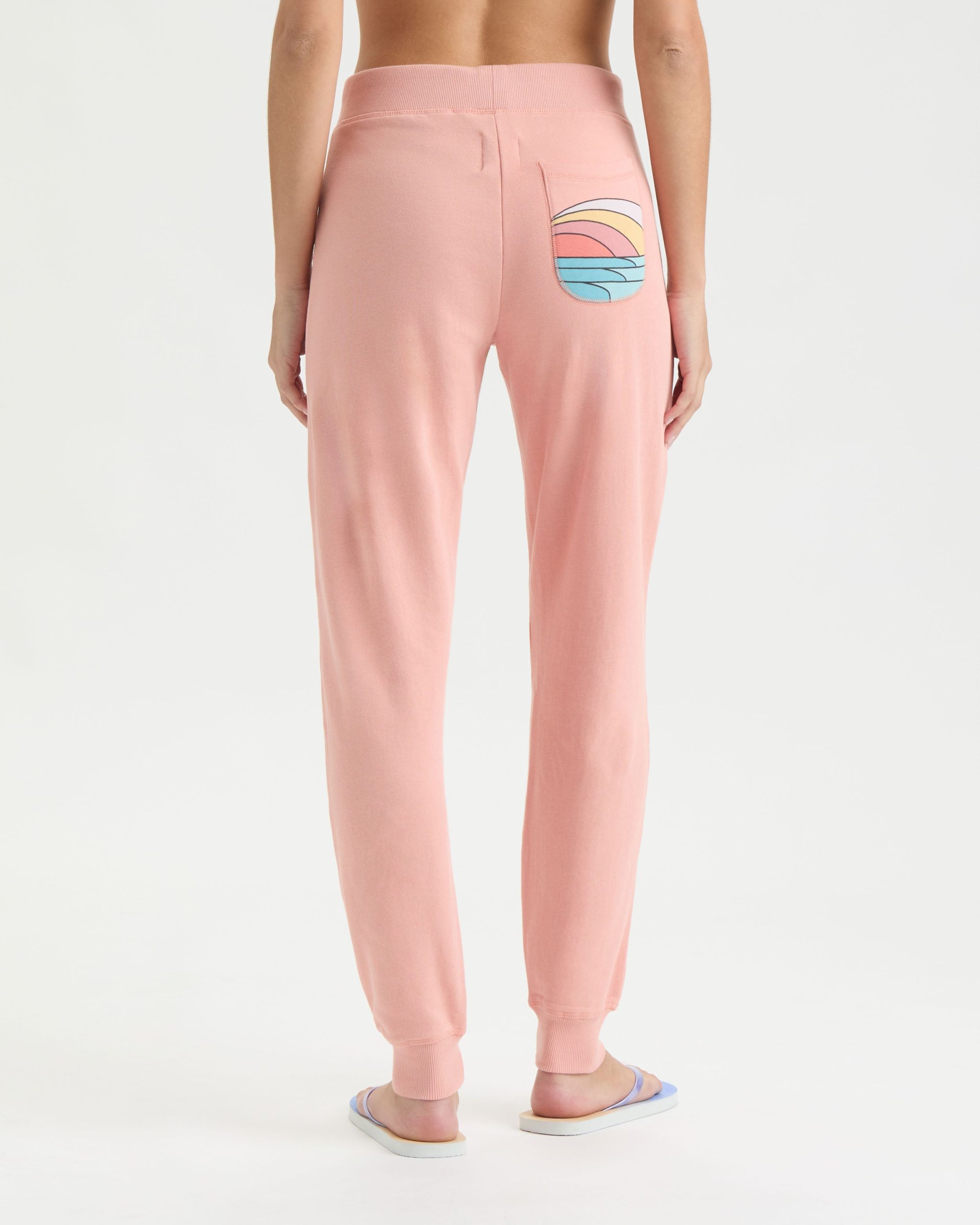 Women's Saltsations Ocean Washed Fleece Joggers - Image 6
