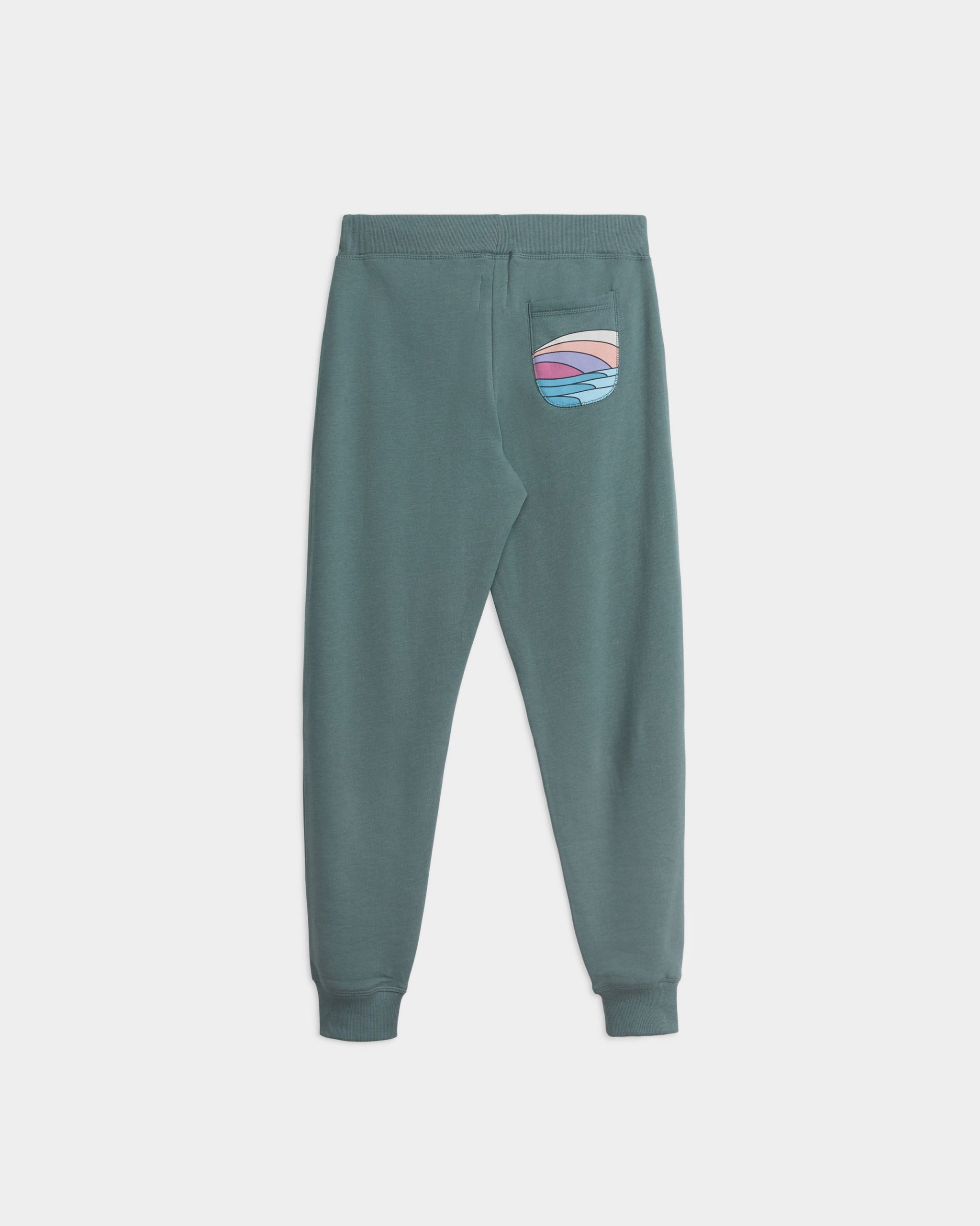 Women's Saltsations Ocean Washed Fleece Joggers - Image 2