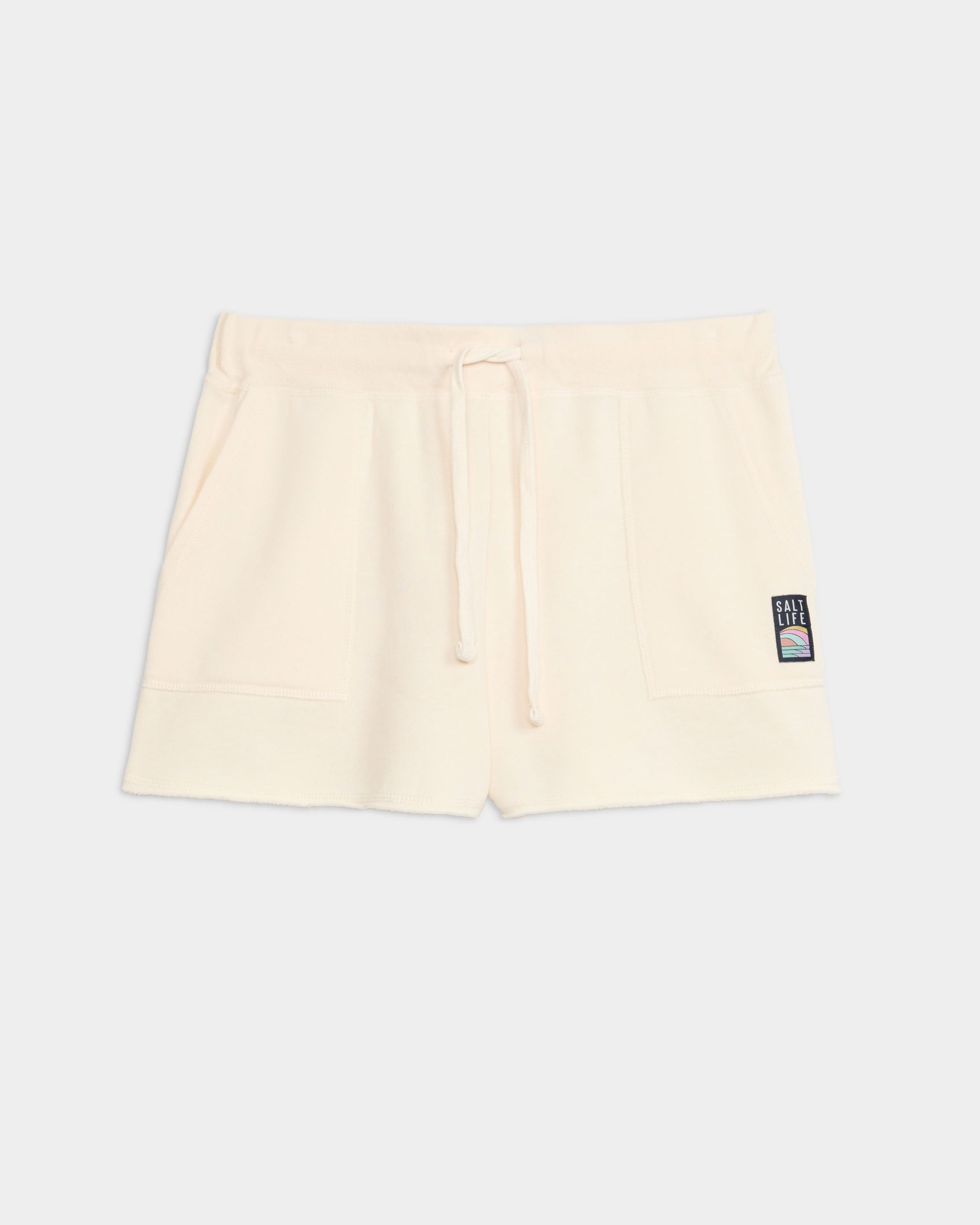 Women's Salty Mind Ocean Washed Fleece Short