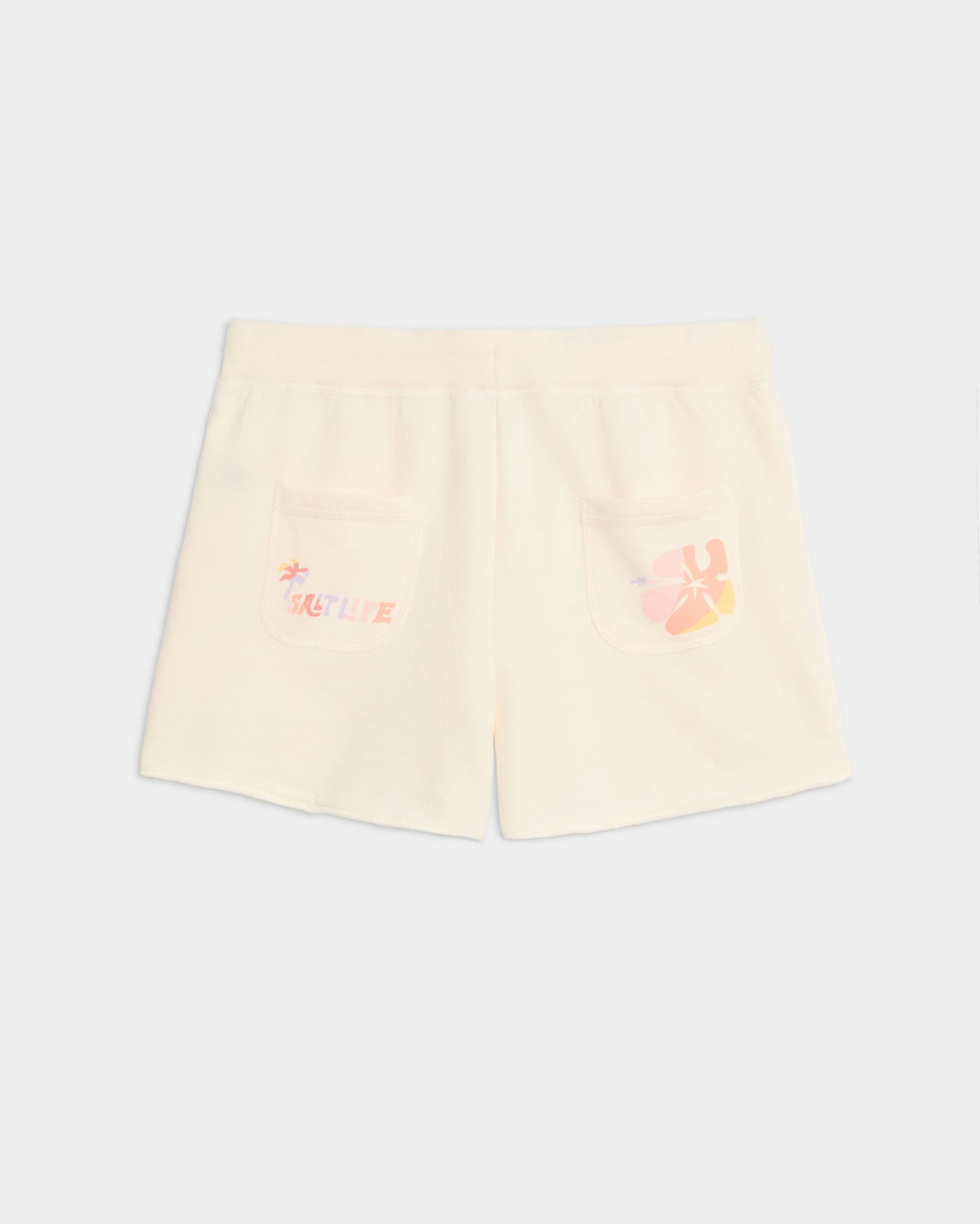 Women's Salty Mind Ocean Washed Fleece Short - Image 7