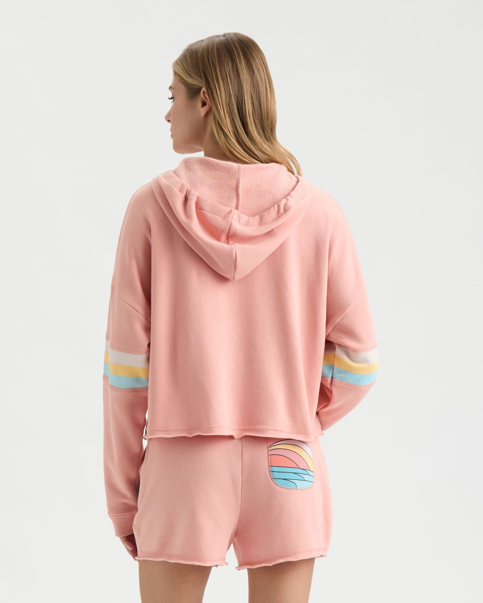 Women's Baja Salt Oversized Crop Hoodie - Image 5