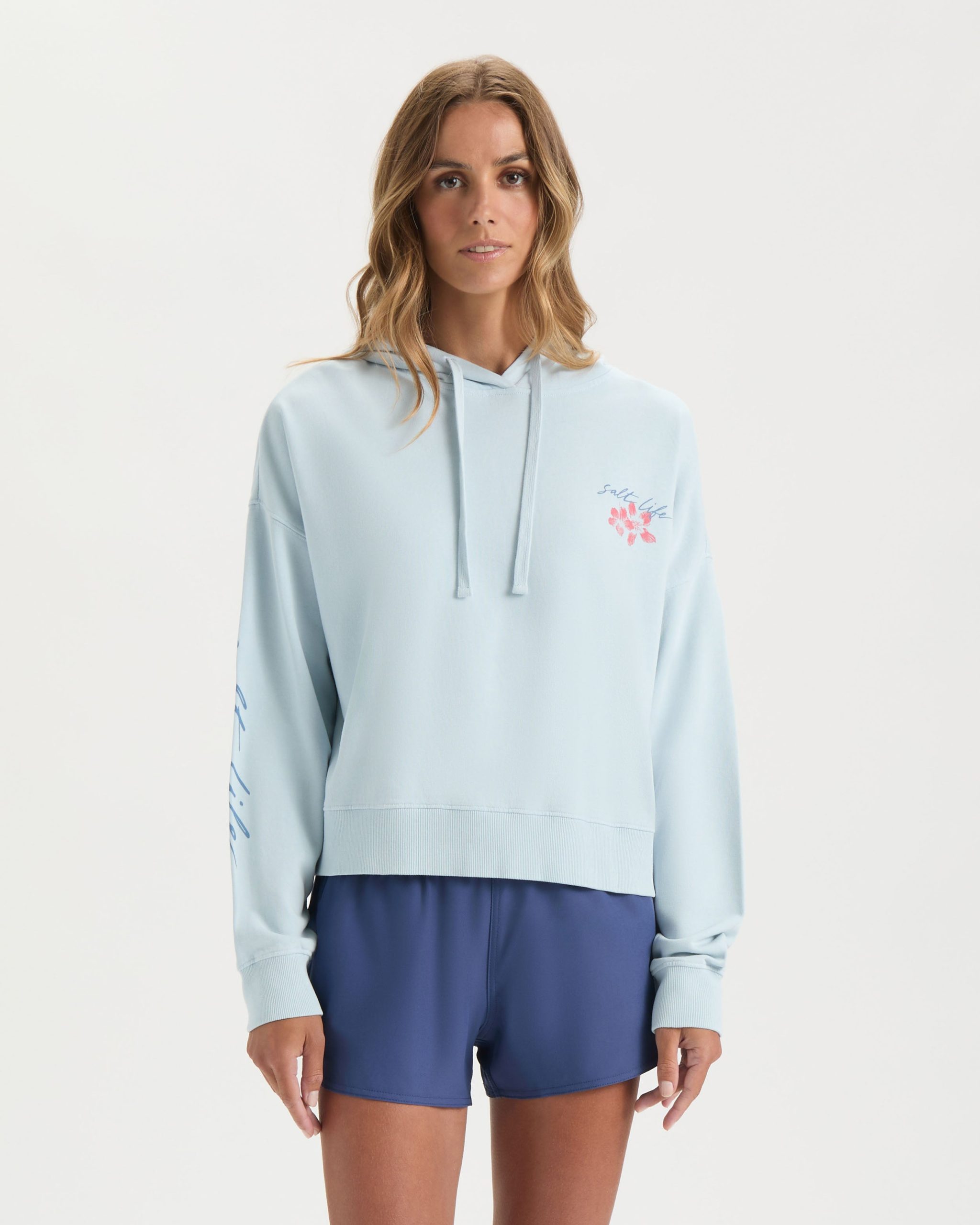 Women's Mahi Bloom Cropped Hoodie - Image 2