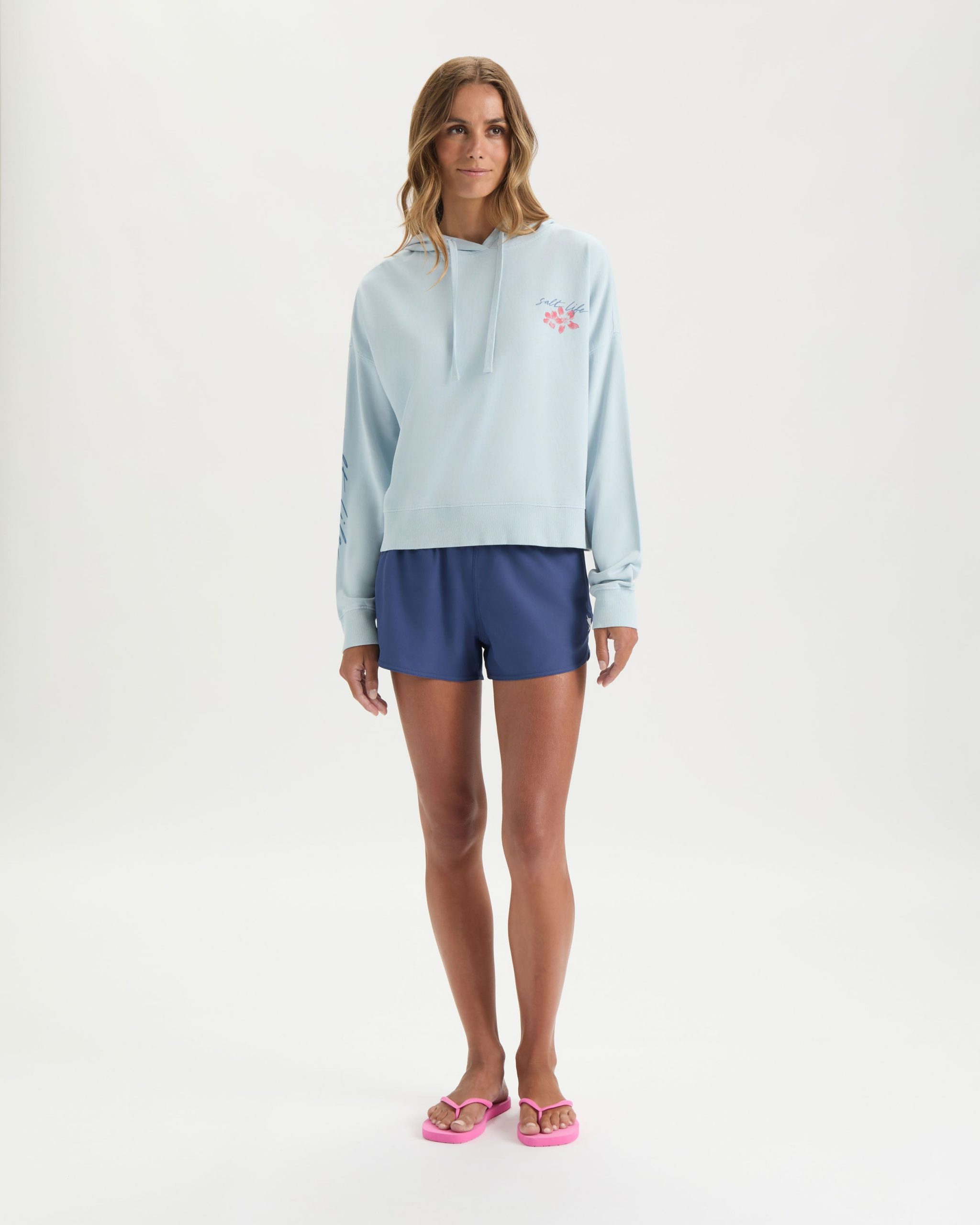 Women's Mahi Bloom Cropped Hoodie - Image 6