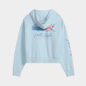 Women's Mahi Bloom Cropped Hoodie