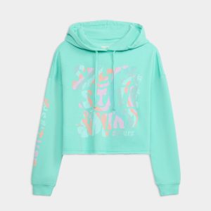 Women's Salty Mind Cropped Hoodie