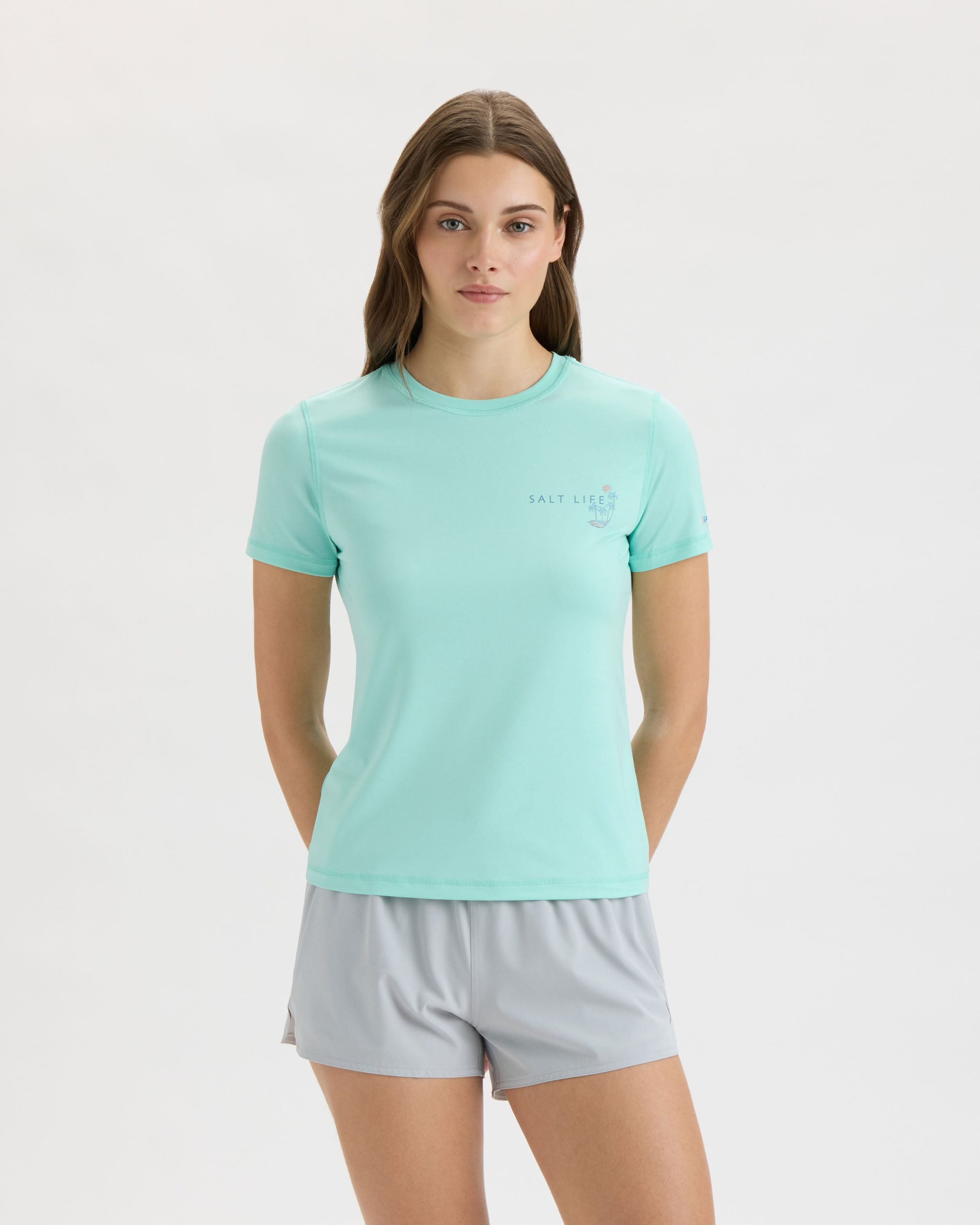 Women's Go Fish Tuna Performance Short Sleeve Tee - Image 2