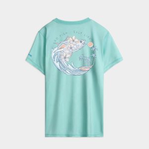 Women's Go Fish Tuna Performance Short Sleeve Tee