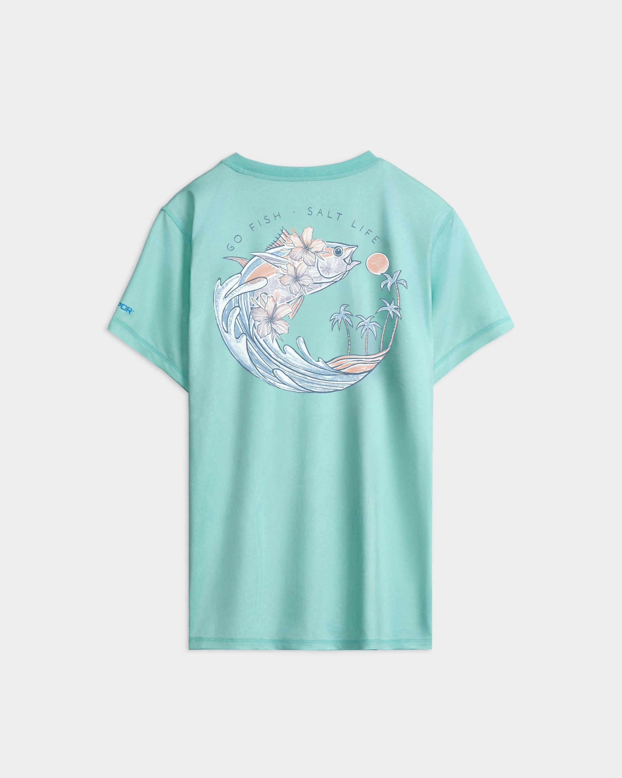 Women's Go Fish Tuna Performance Short Sleeve Tee