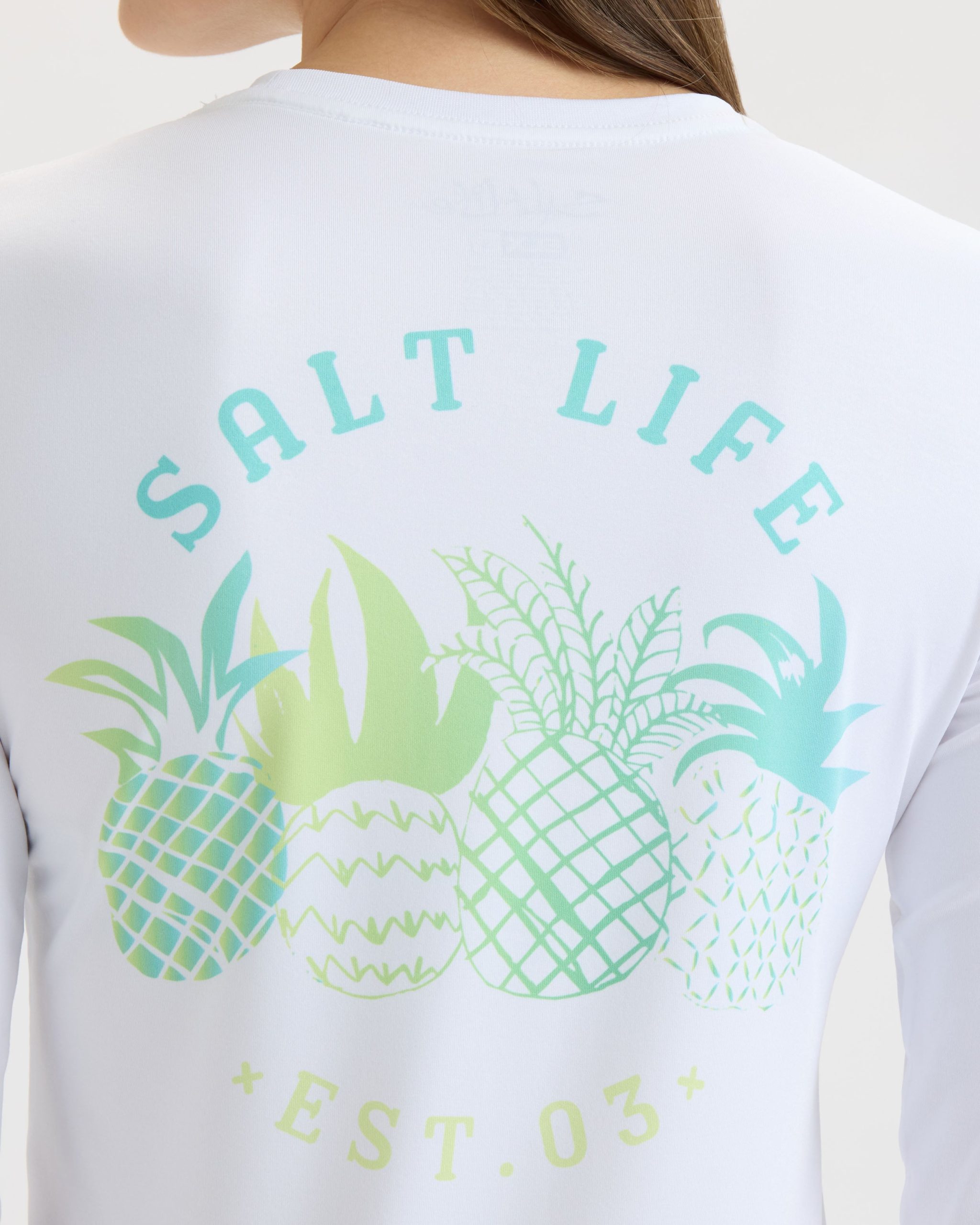 Women's Pineapple Paradise SLX Performance Long Sleeve Tee - Image 6