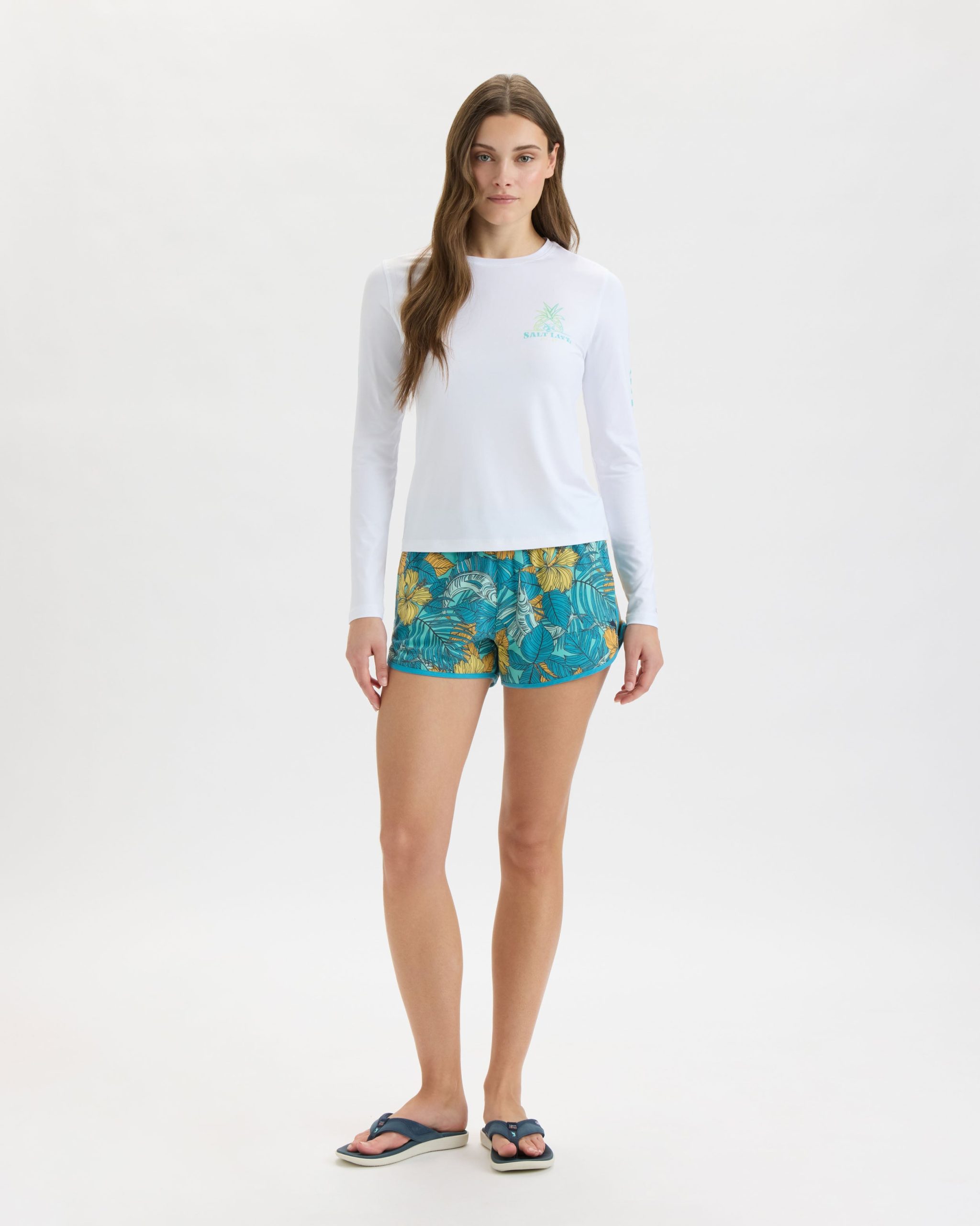 Women's Pineapple Paradise SLX Performance Long Sleeve Tee - Image 7