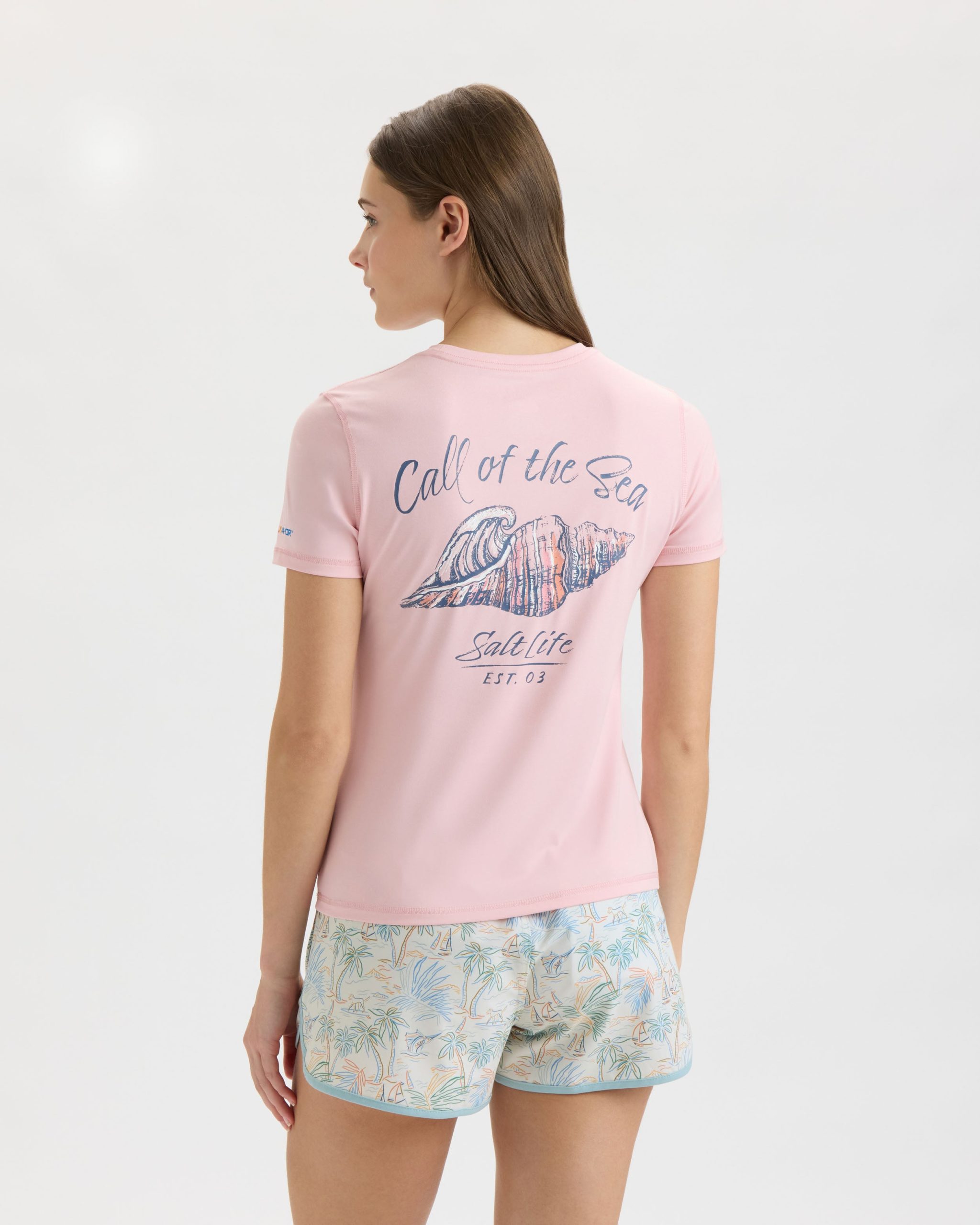 Women's Call of the Sea SLX Performance Short Sleeve Tee - Image 4