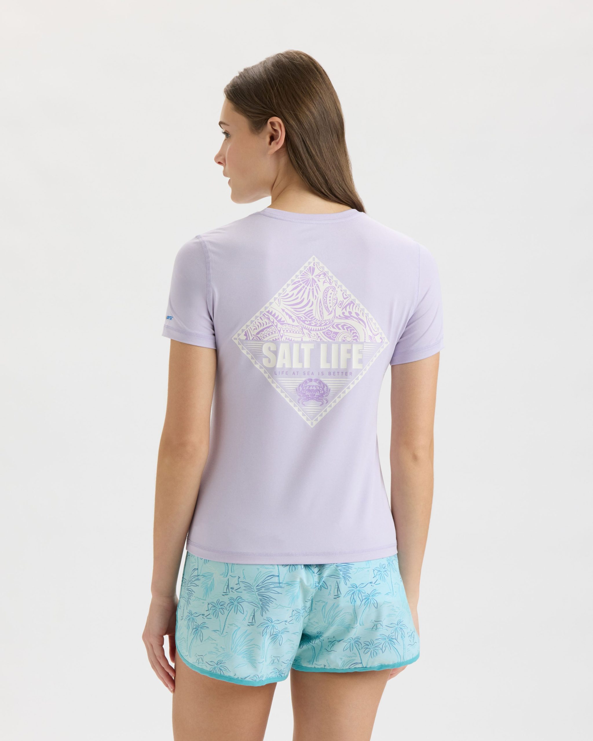 Women's Tribal Salt Badge SLX Performance Short Sleeve Tee - Image 4