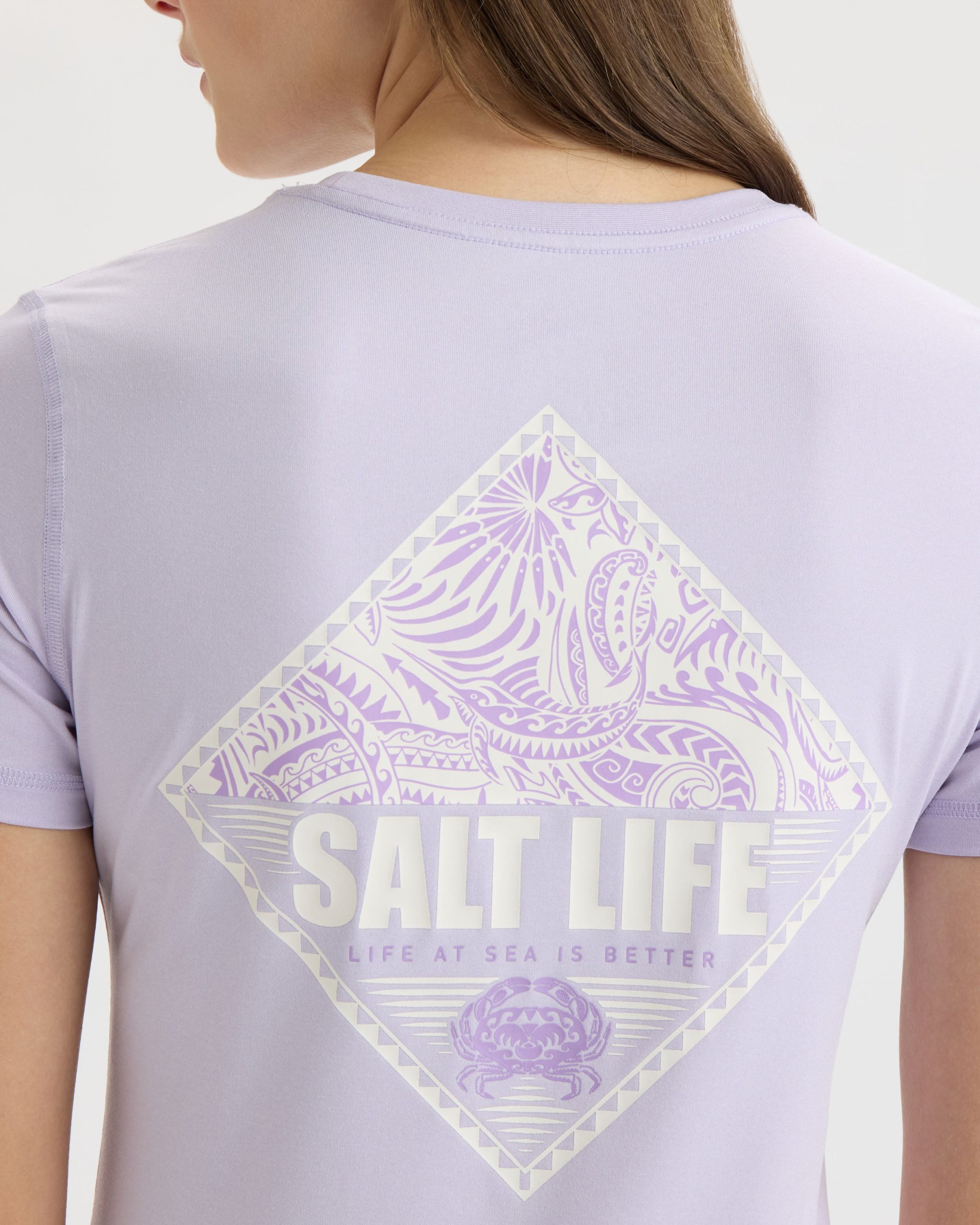 Women's Tribal Salt Badge SLX Performance Short Sleeve Tee - Image 5