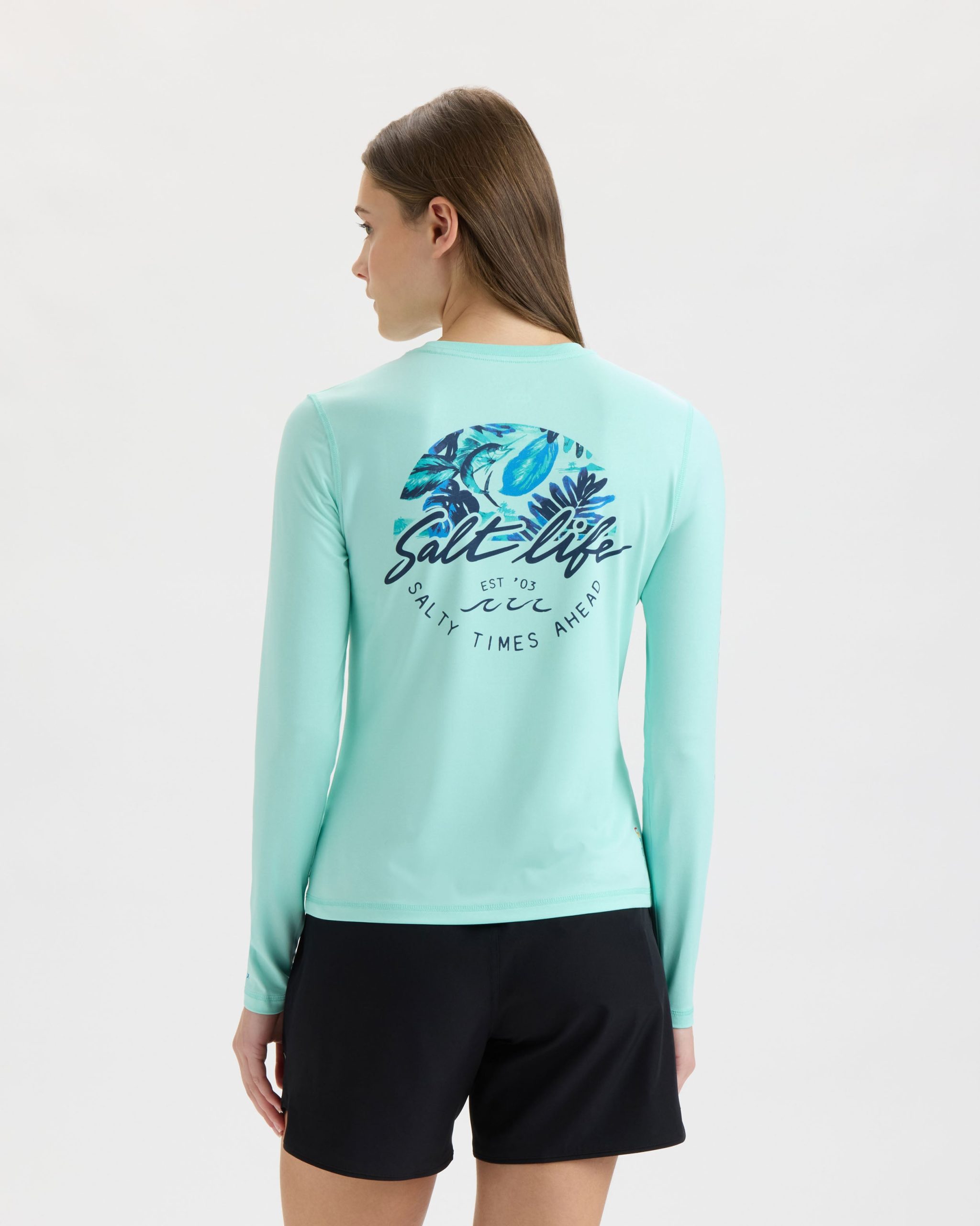 Women's Escape to SLX Paradise Performance Long Sleeve Tee - Image 4