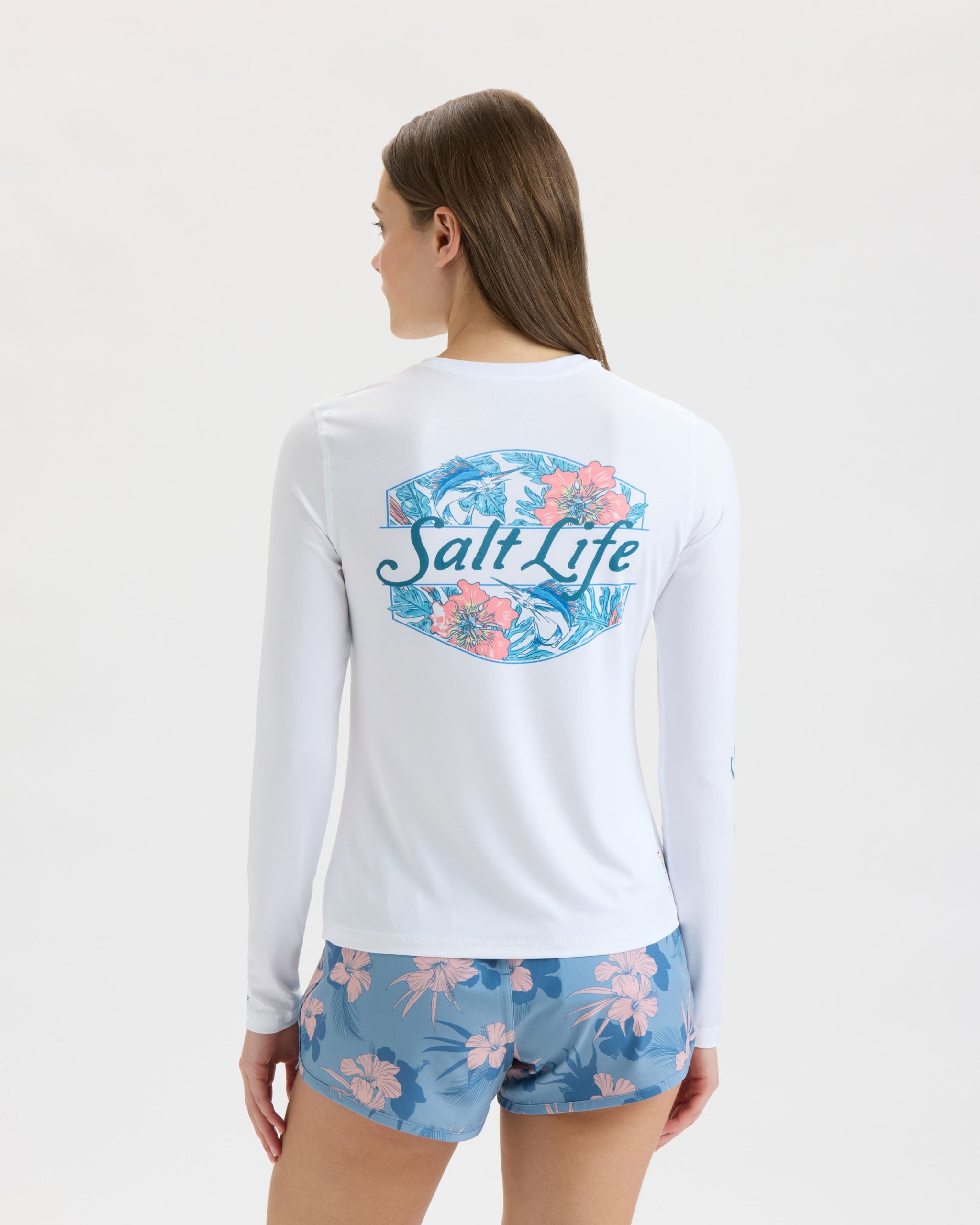 Women's Sailing Tropics SLX Performance Long Sleeve Tee - Image 4
