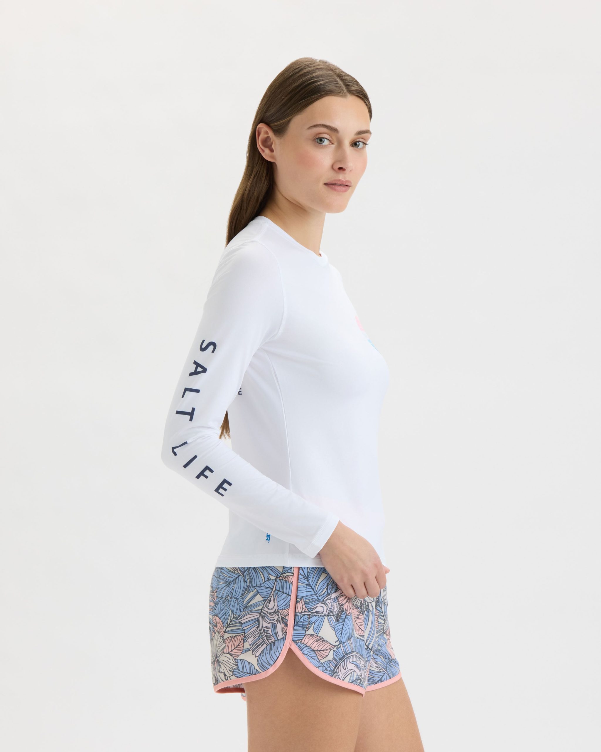 Women's Coral Life Flag SLX Performance Long Sleeve Tee - Image 3