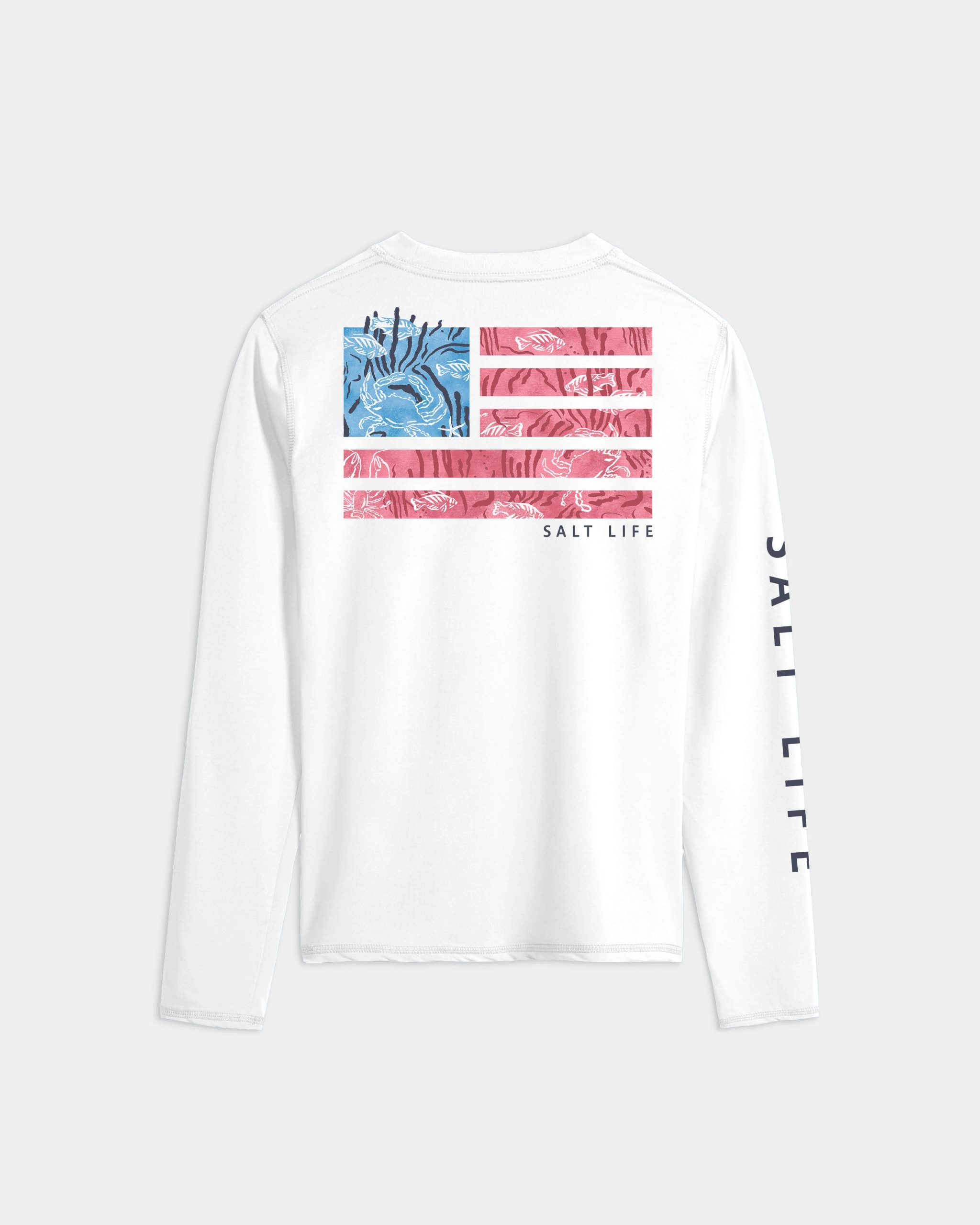 Women's Coral Life Flag SLX Performance Long Sleeve Tee