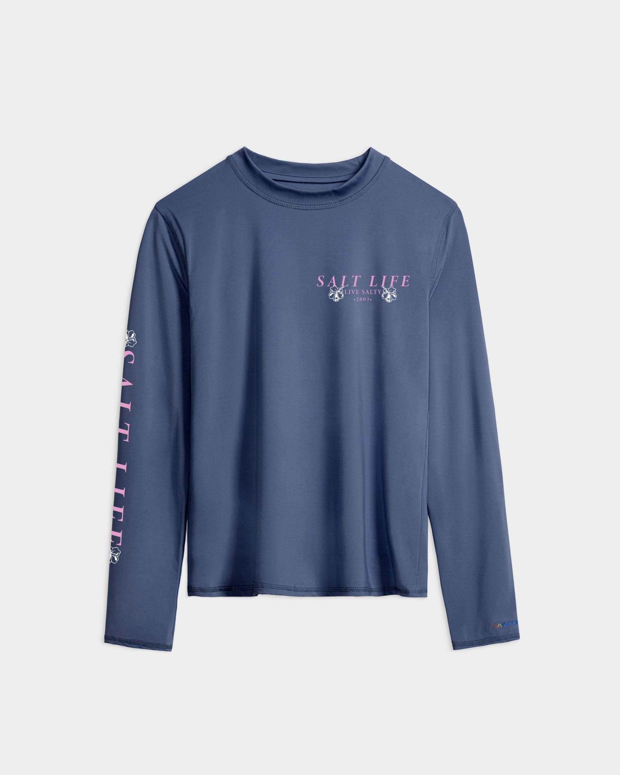 Women's Salty Marlin Badge SLX Performance Long Sleeve Tee - Image 7
