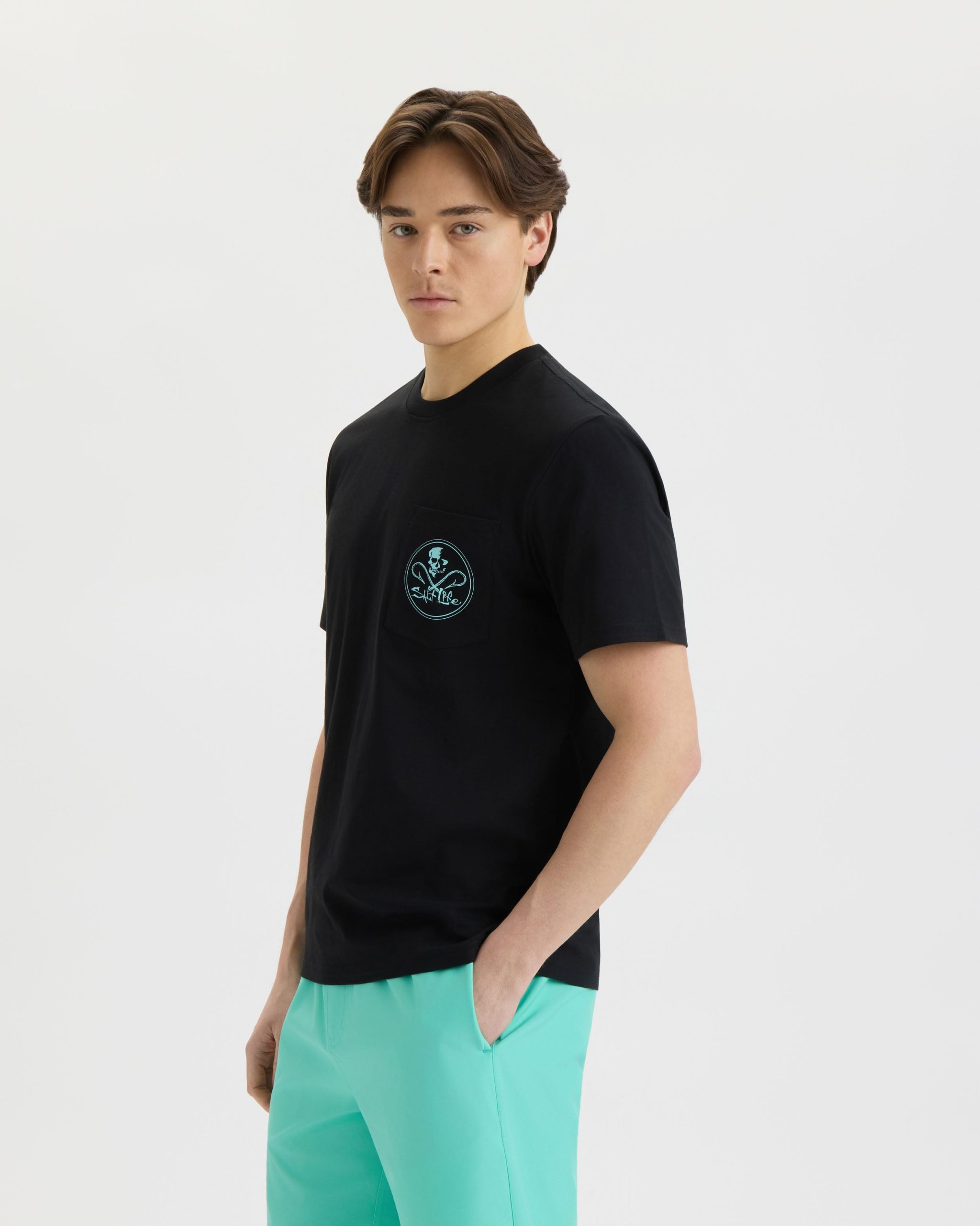 Men's Skull And Hooks Short Sleeve Tee - Image 3