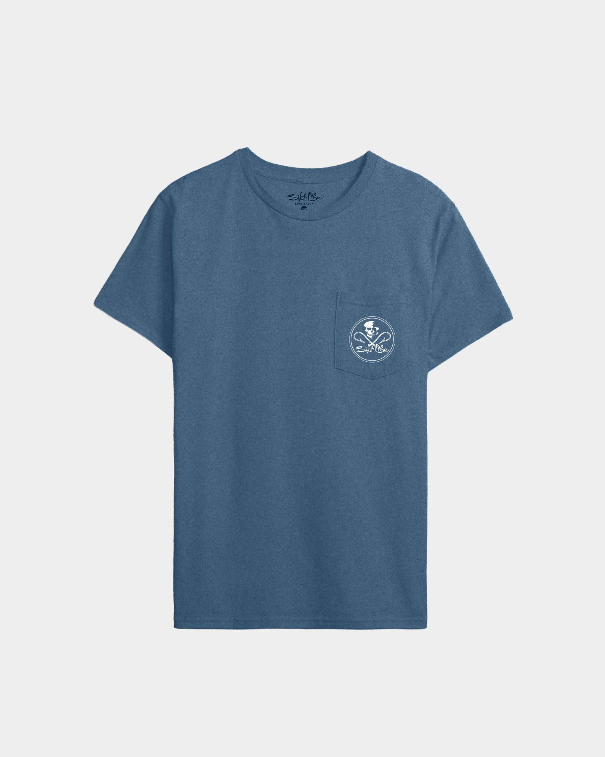 Men's Skull And Hooks Short Sleeve Tee - Image 2