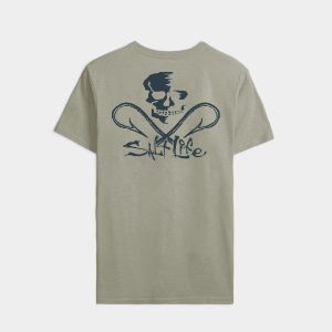 Men's Skull and Hooks Short Sleeve Tee