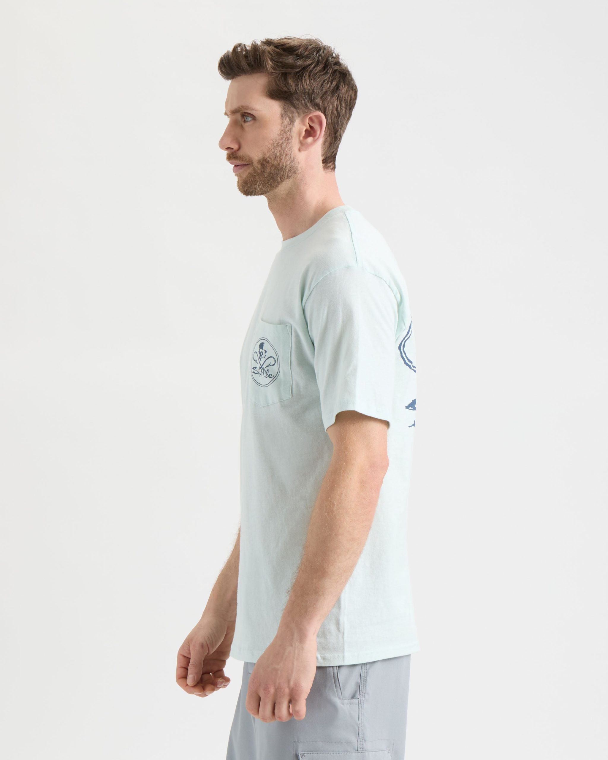 Men's Skull and Hooks Short Sleeve Tee - Image 3