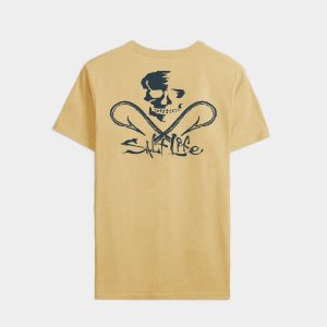 Men's Skull and Hooks Short Sleeve Tee - TALL