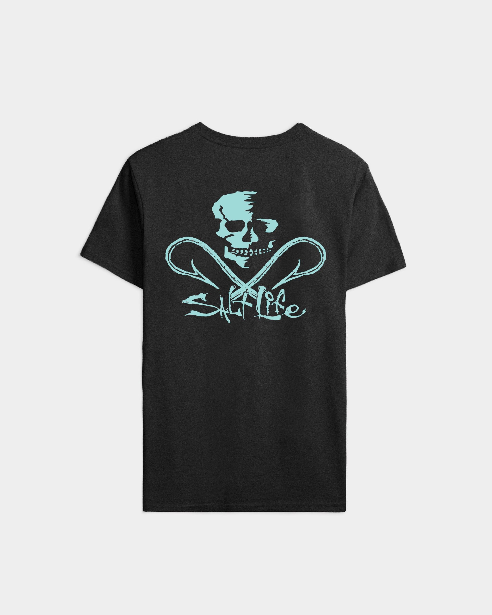 Men's Skull And Hooks Short Sleeve Tee