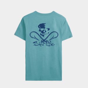 Men's Skull And Hooks Short Sleeve Tee