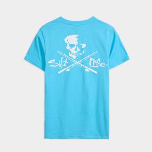 Men's Skull and Poles Short Sleeve Tee