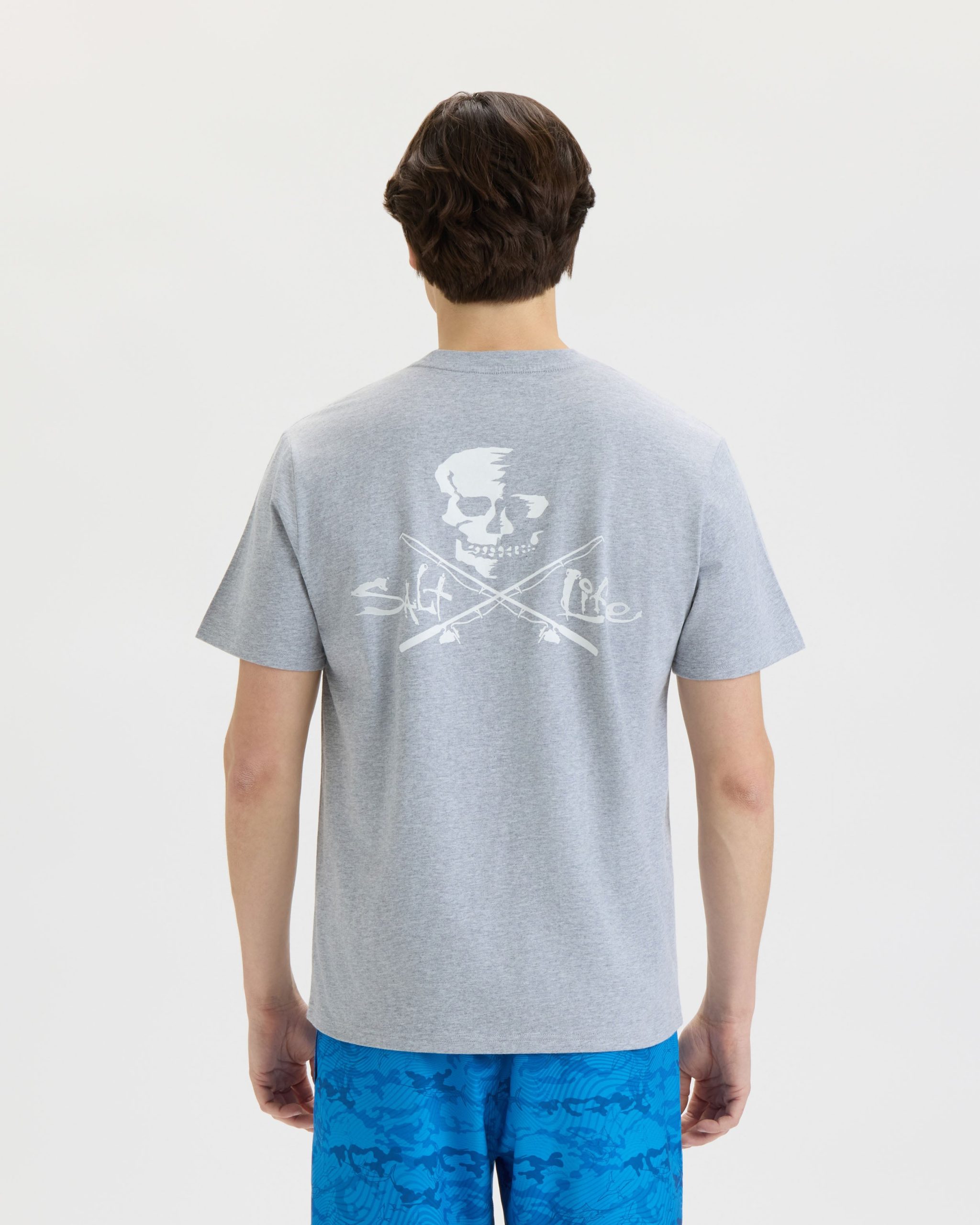 Men's Skull and Poles Short Sleeve Tee - Image 4