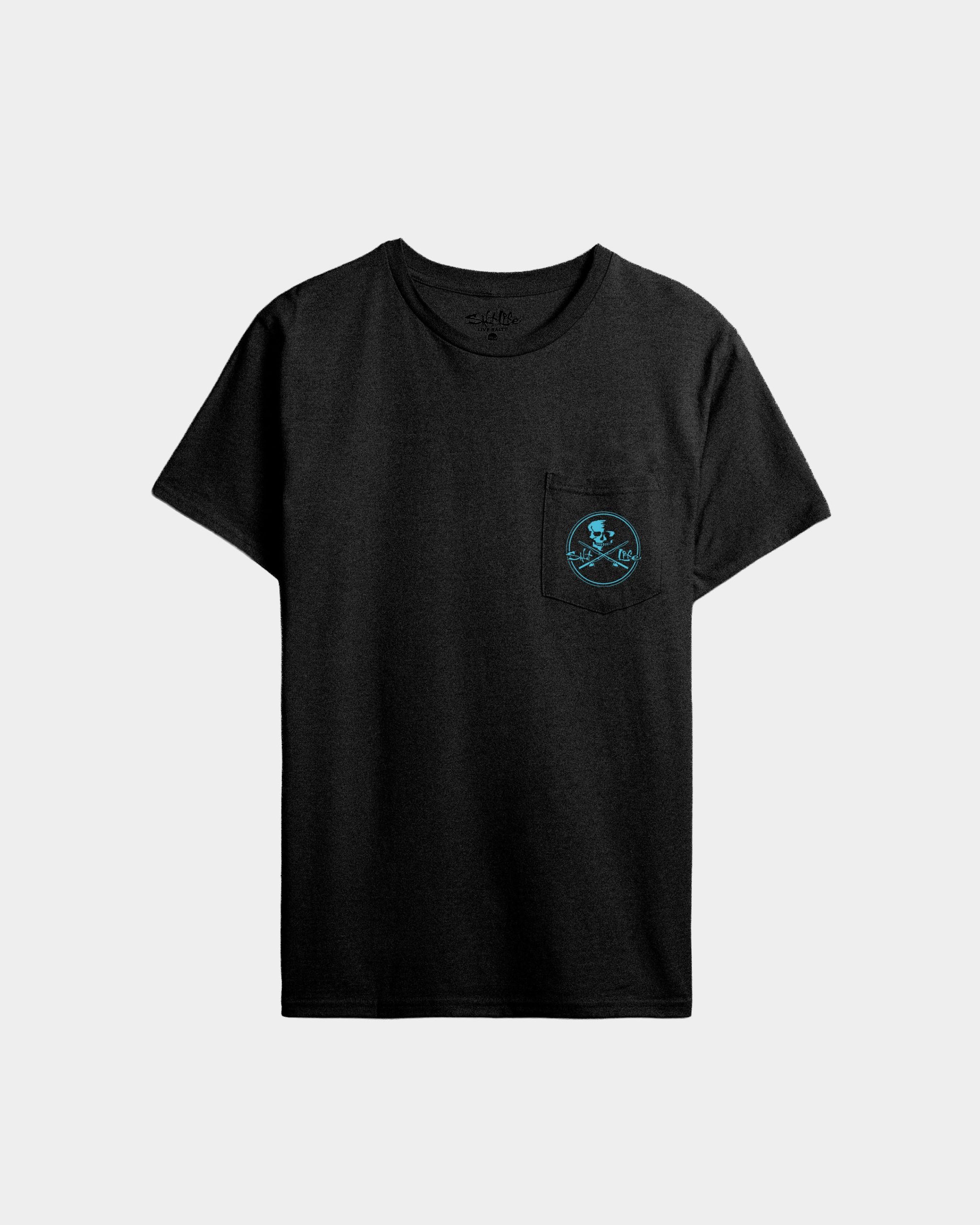 Men's Skull and Poles Short Sleeve Tee - Image 2