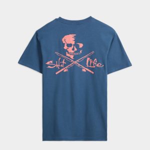 Men's Skull and Poles Short Sleeve Tee