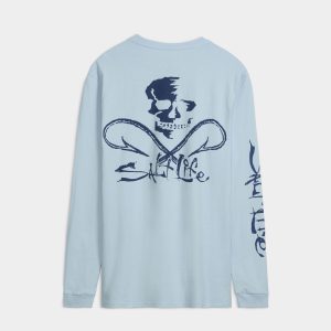 Men's Skull and Hooks Long Sleeve Shirt