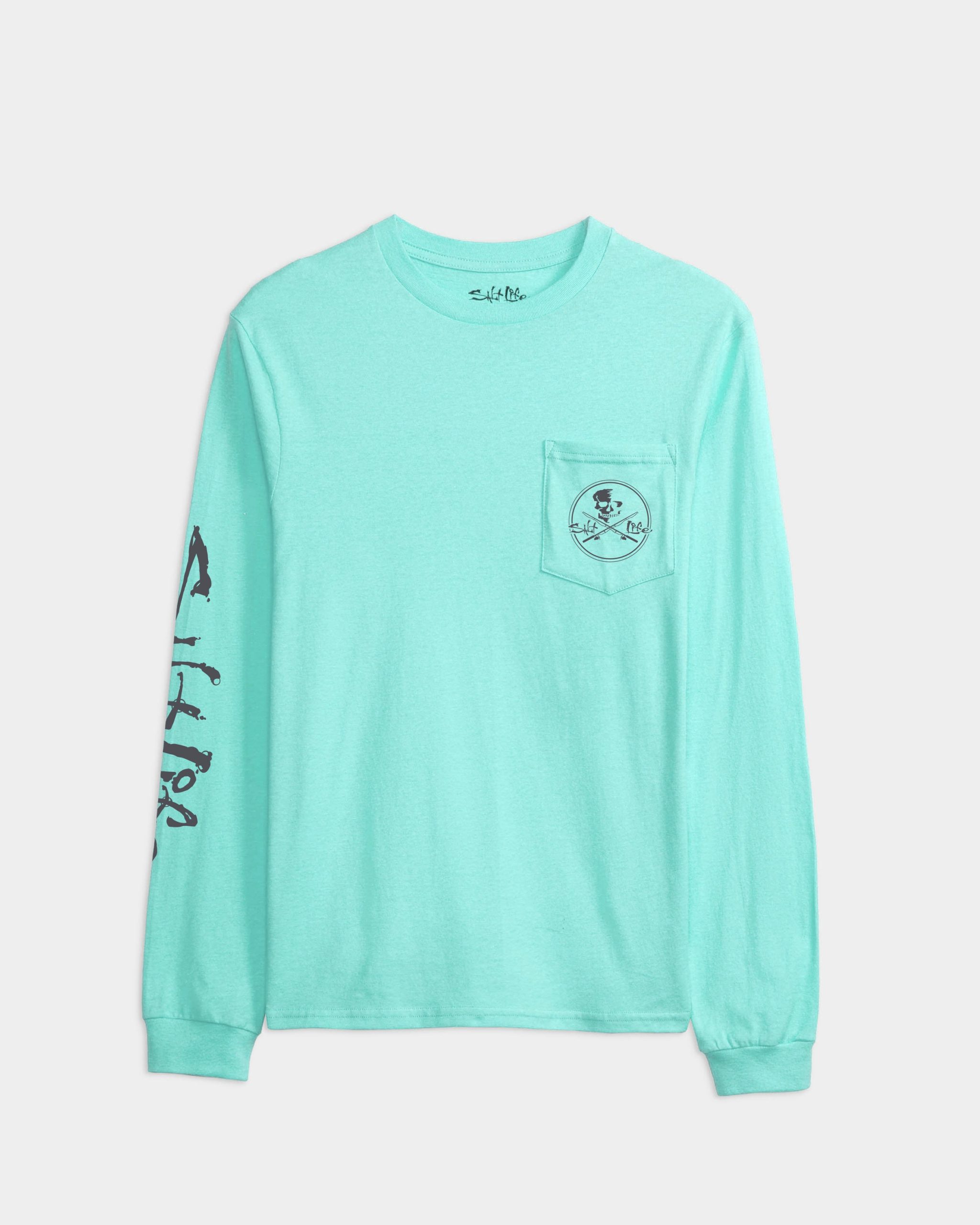 Men's Skull and Poles Long Sleeve - Image 2