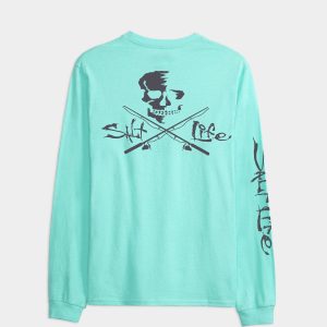 Men's Skull and Poles Long Sleeve