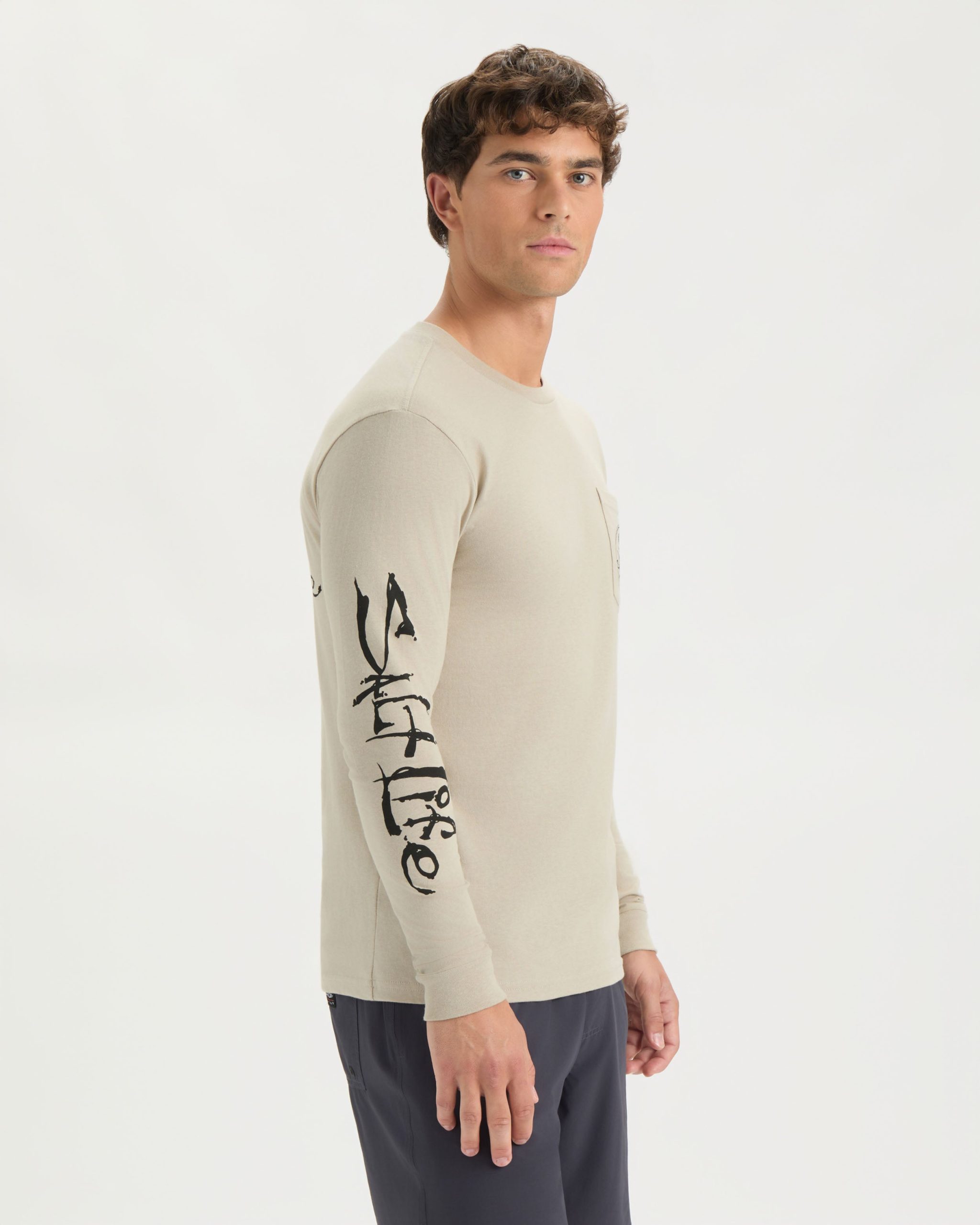 Men's Skull and Poles Long Sleeve - Image 3
