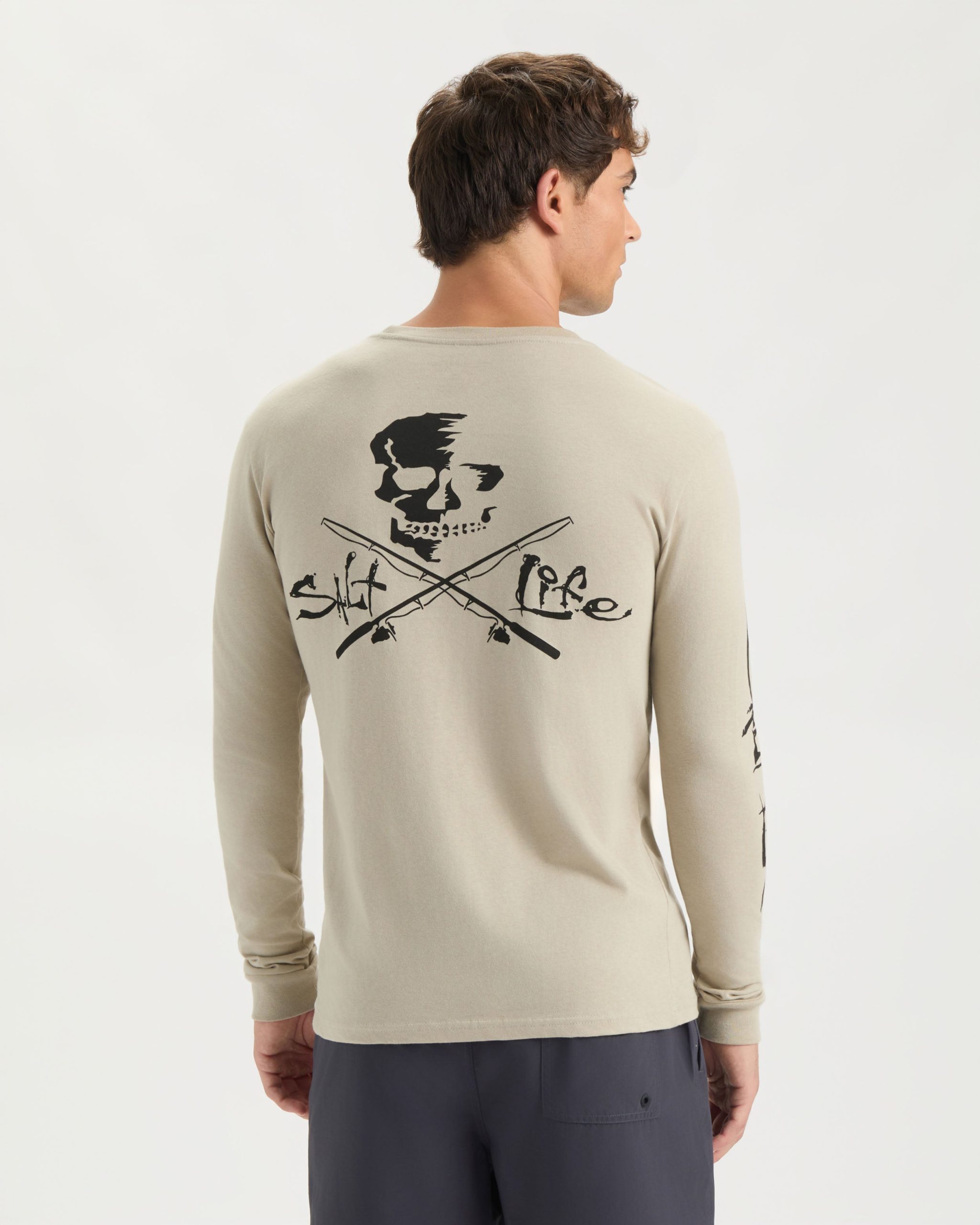 Men's Skull and Poles Long Sleeve - Image 4