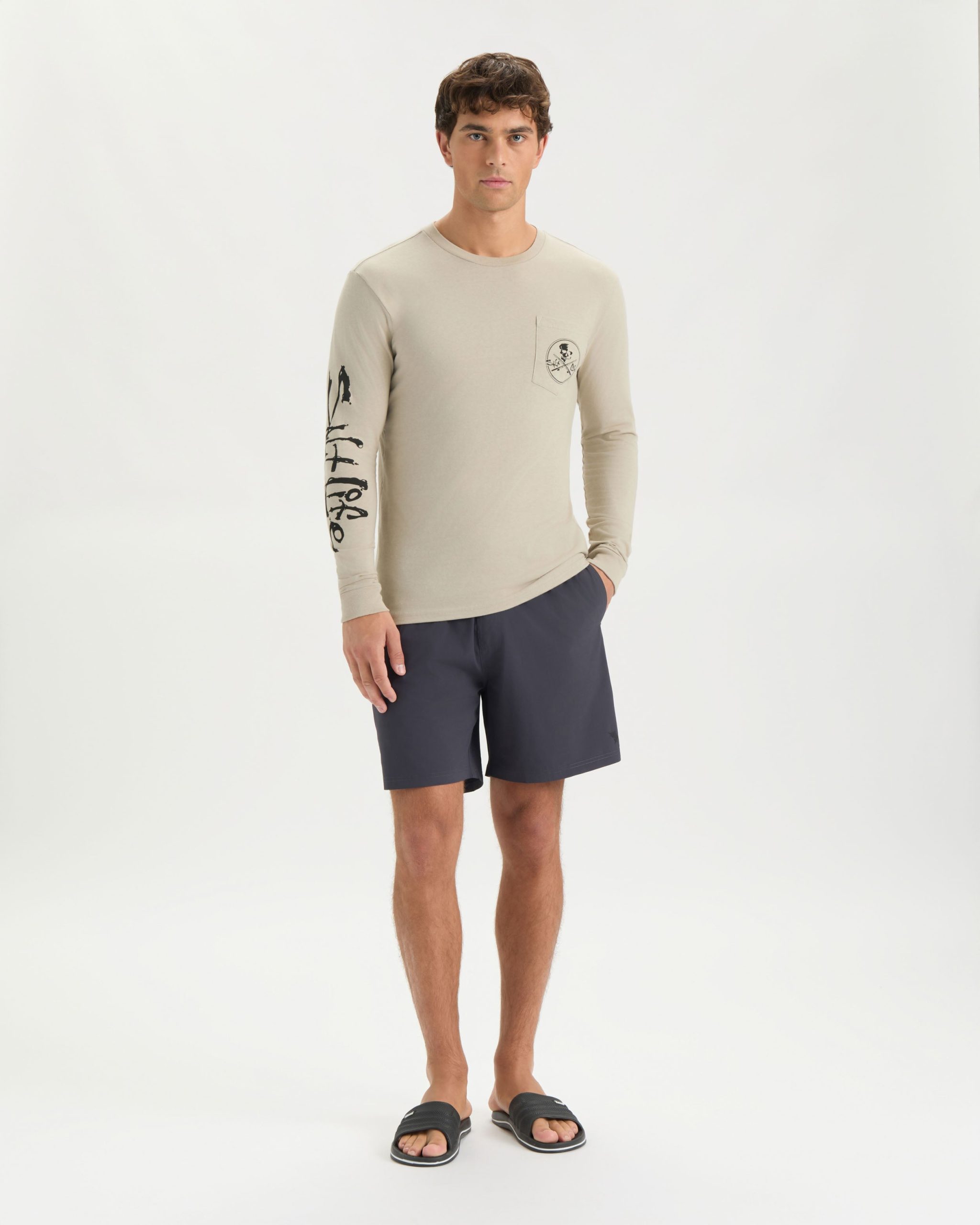 Men's Skull and Poles Long Sleeve - Image 6
