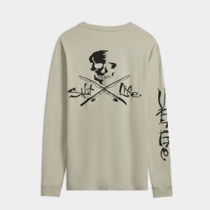 Men's Skull and Poles Long Sleeve