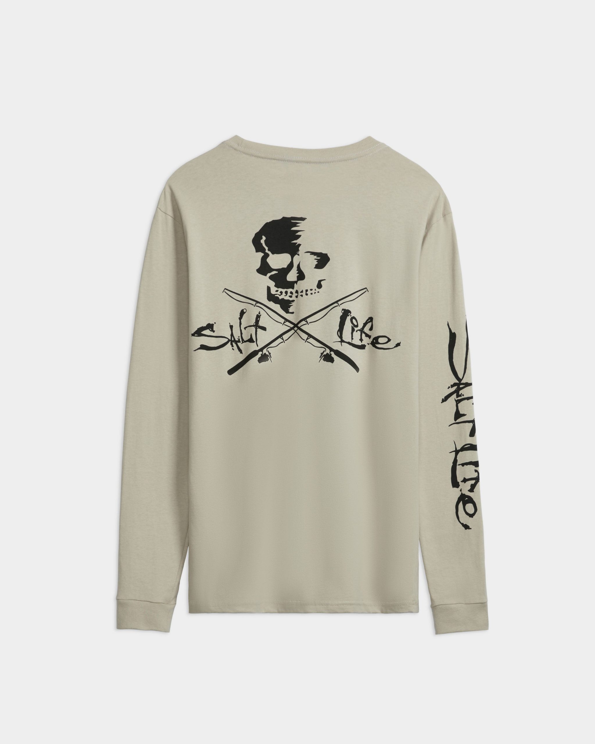 Men's Skull and Poles Long Sleeve