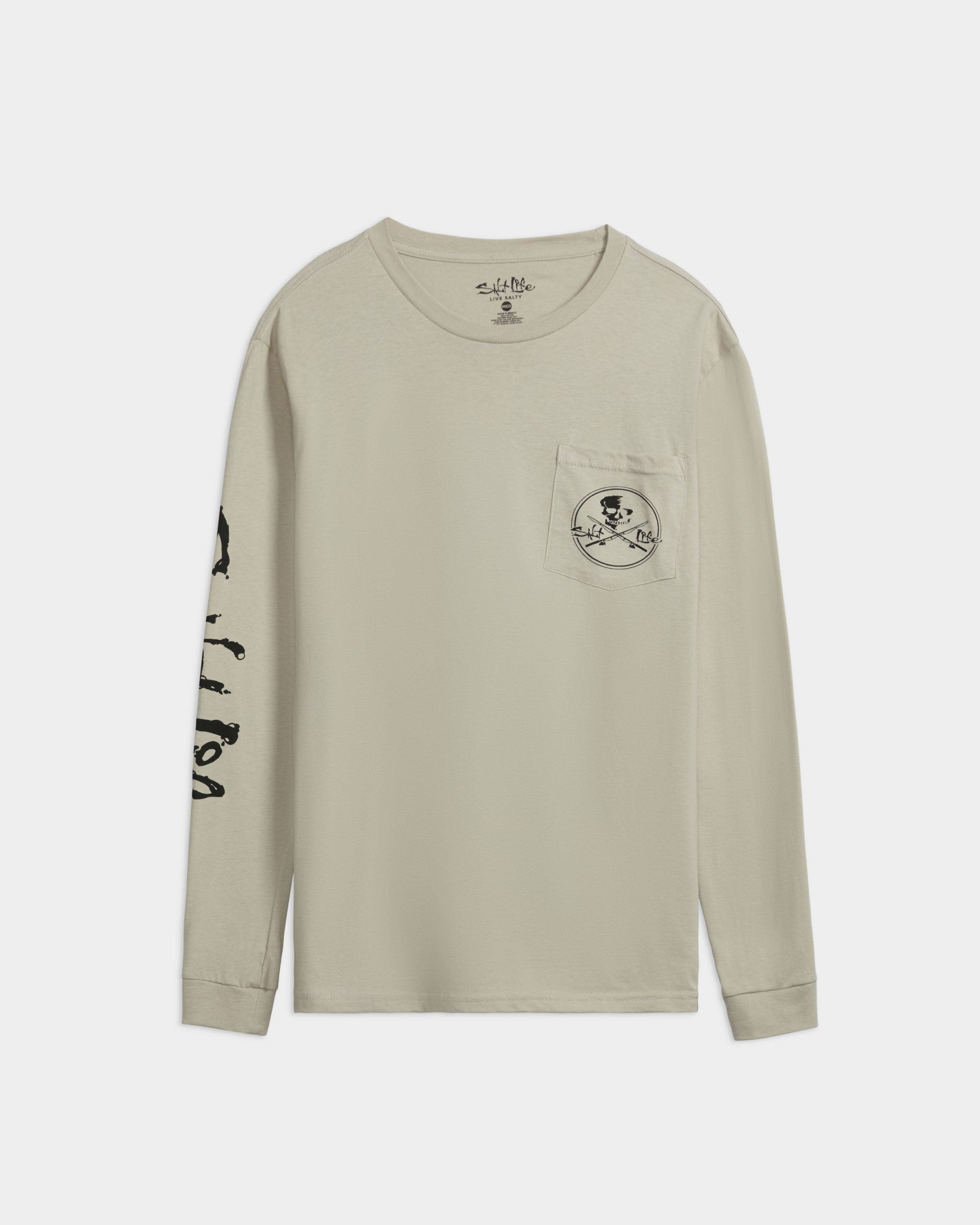 Men's Skull and Poles Long Sleeve - Image 7