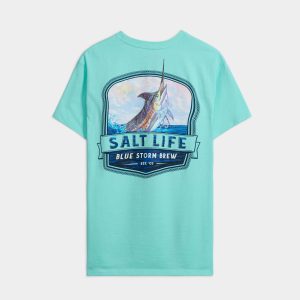 Men's Blue Storm Brew Short Sleeve Tee