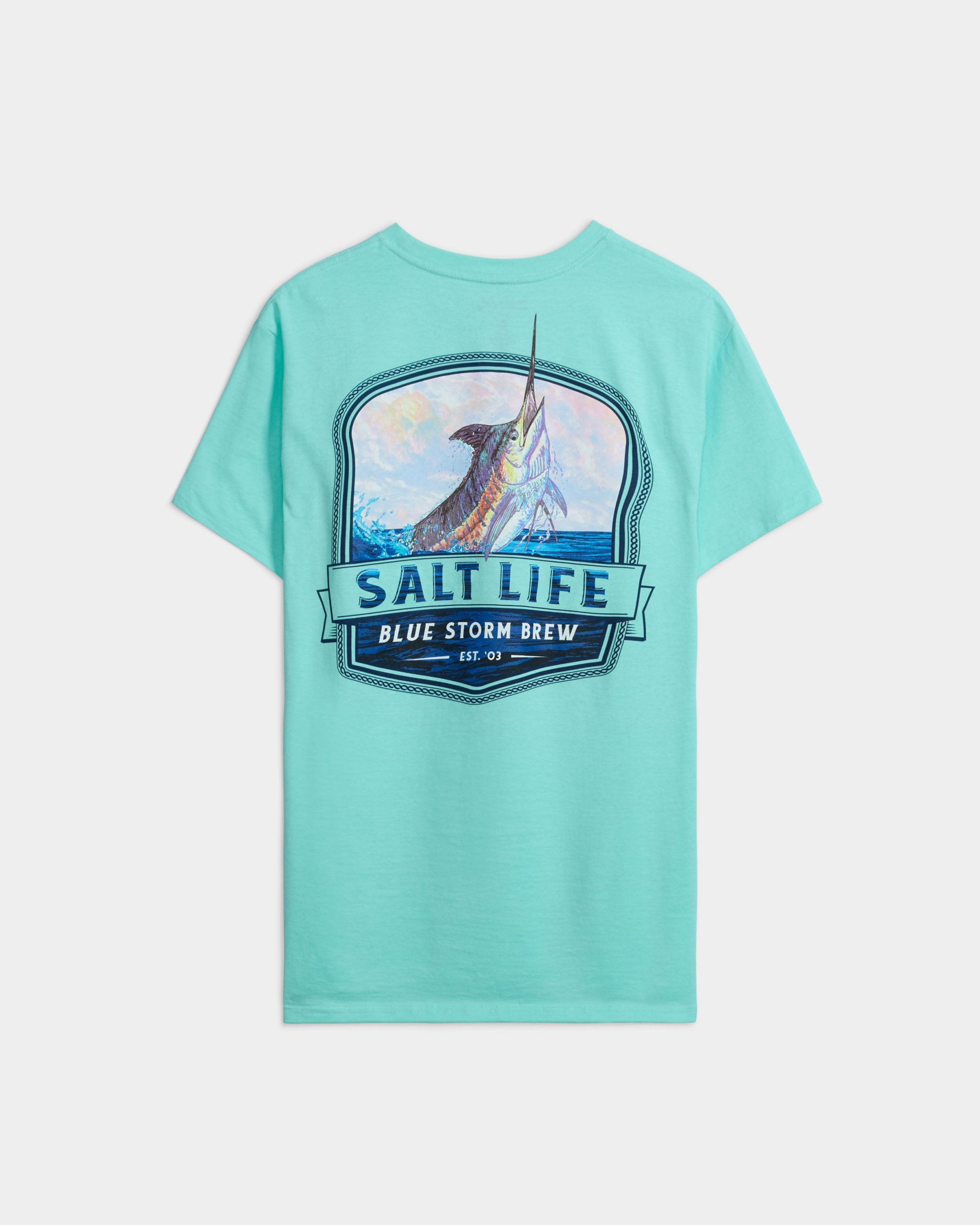 Men's Blue Storm Brew Short Sleeve Tee