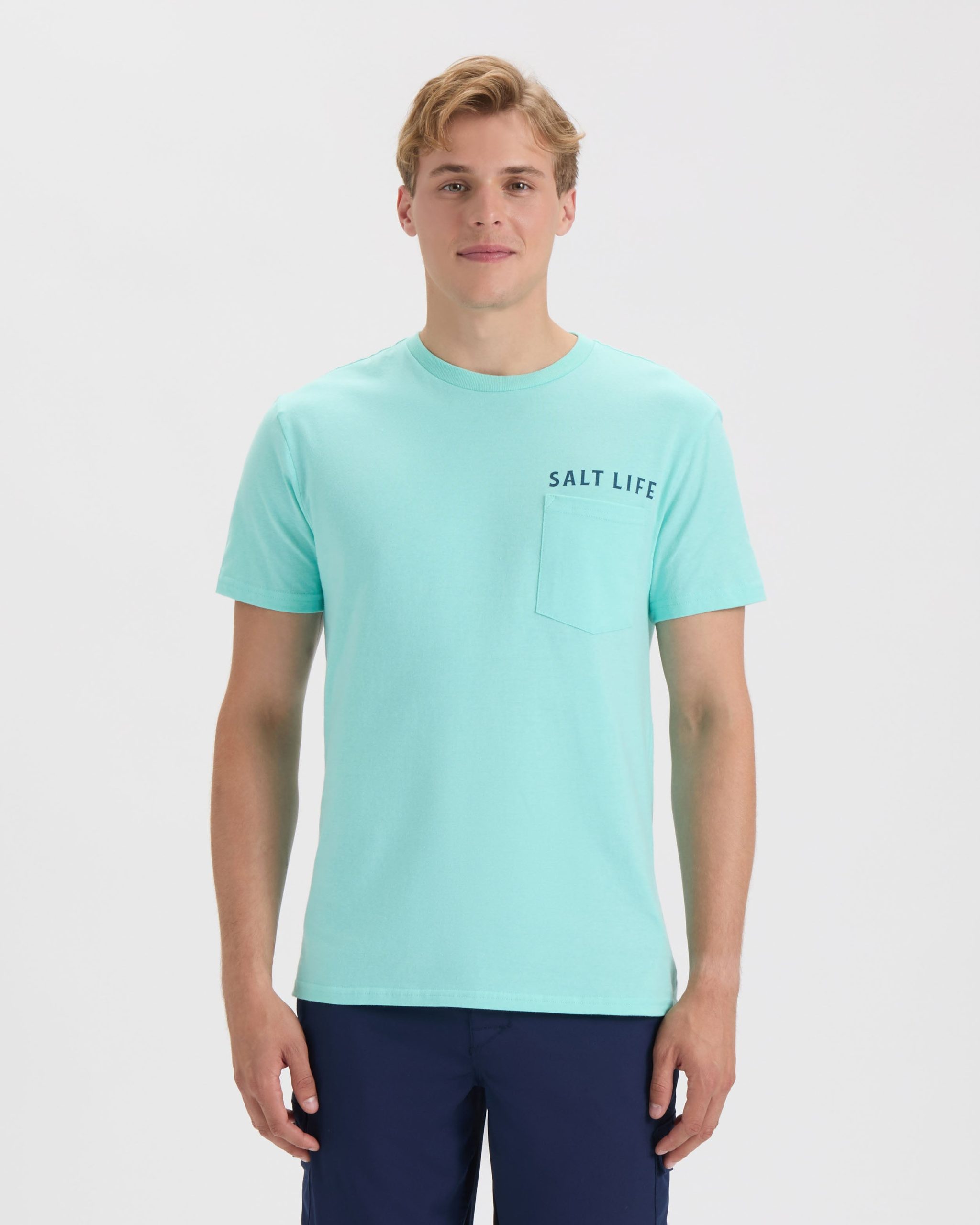 Men's Blue Storm Brew Short Sleeve Tee - Image 2