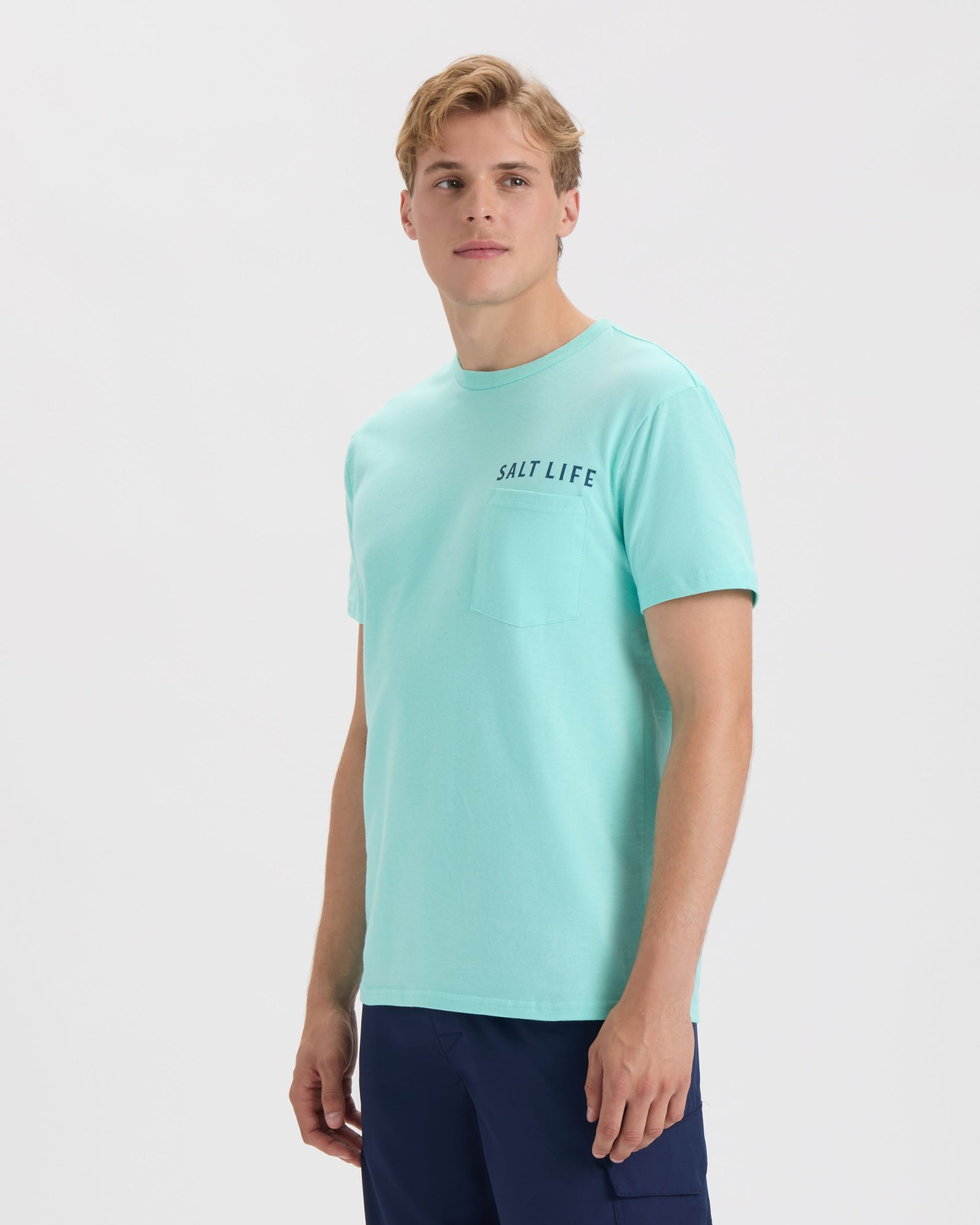 Men's Blue Storm Brew Short Sleeve Tee - Image 3