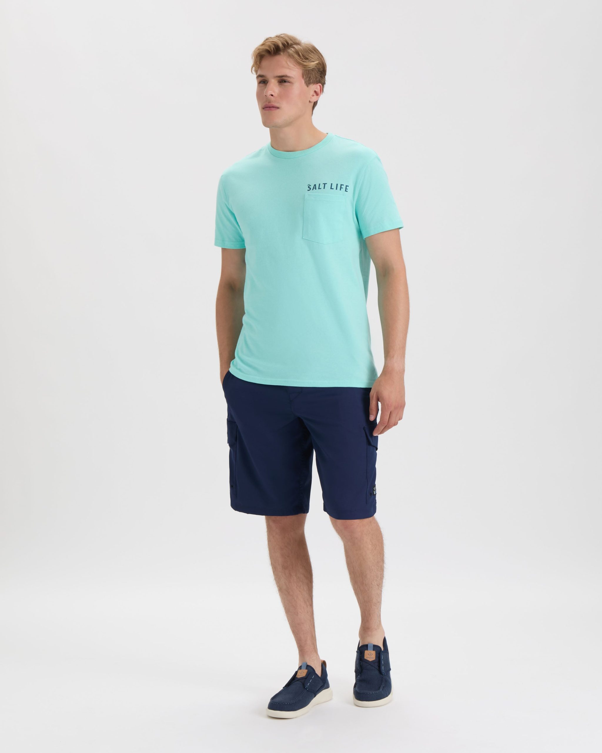 Men's Blue Storm Brew Short Sleeve Tee - Image 6